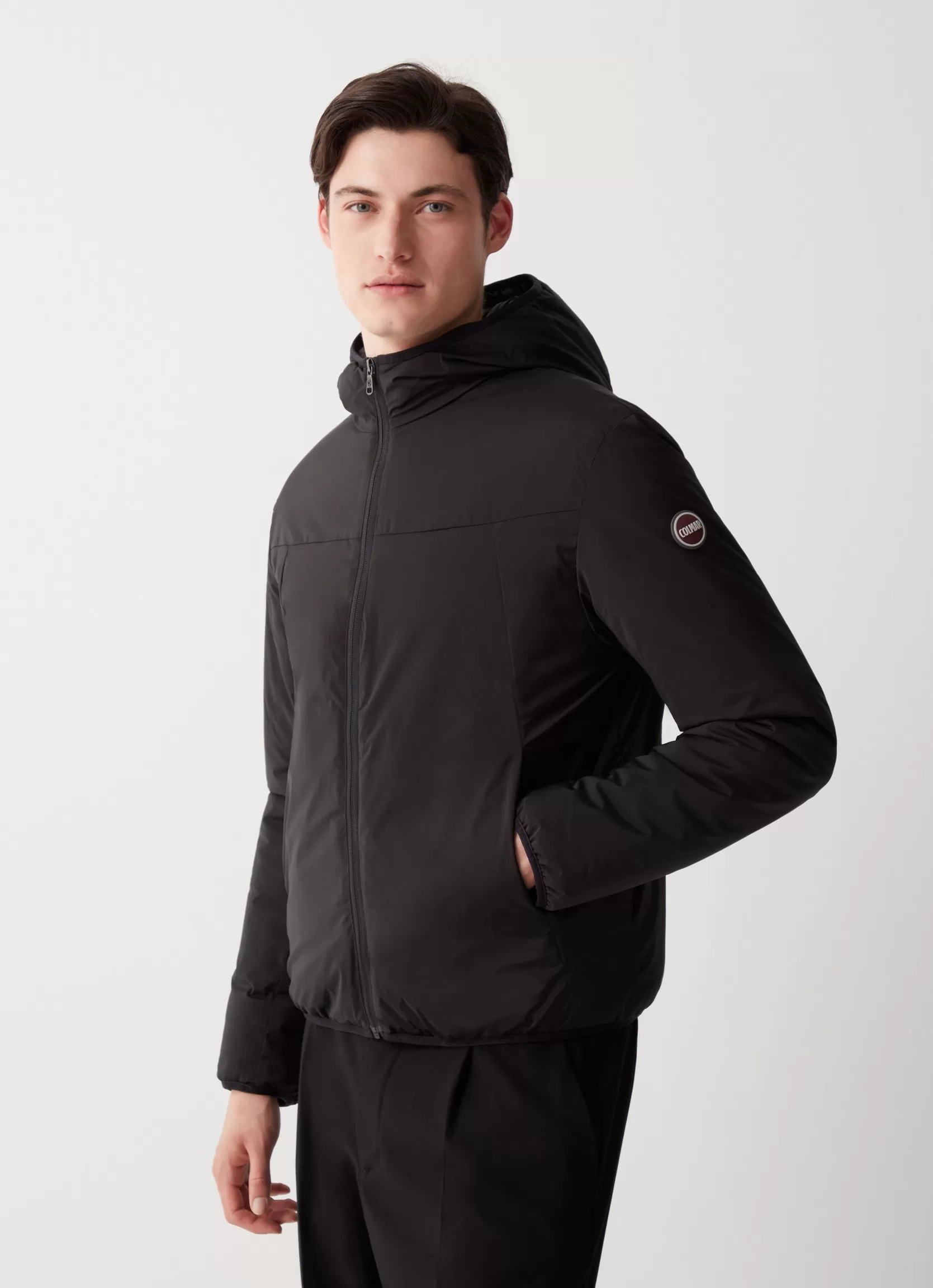 Colmar Hooded jacket in stretch fabric | man Lightweight Jackets | Jackets and Coats