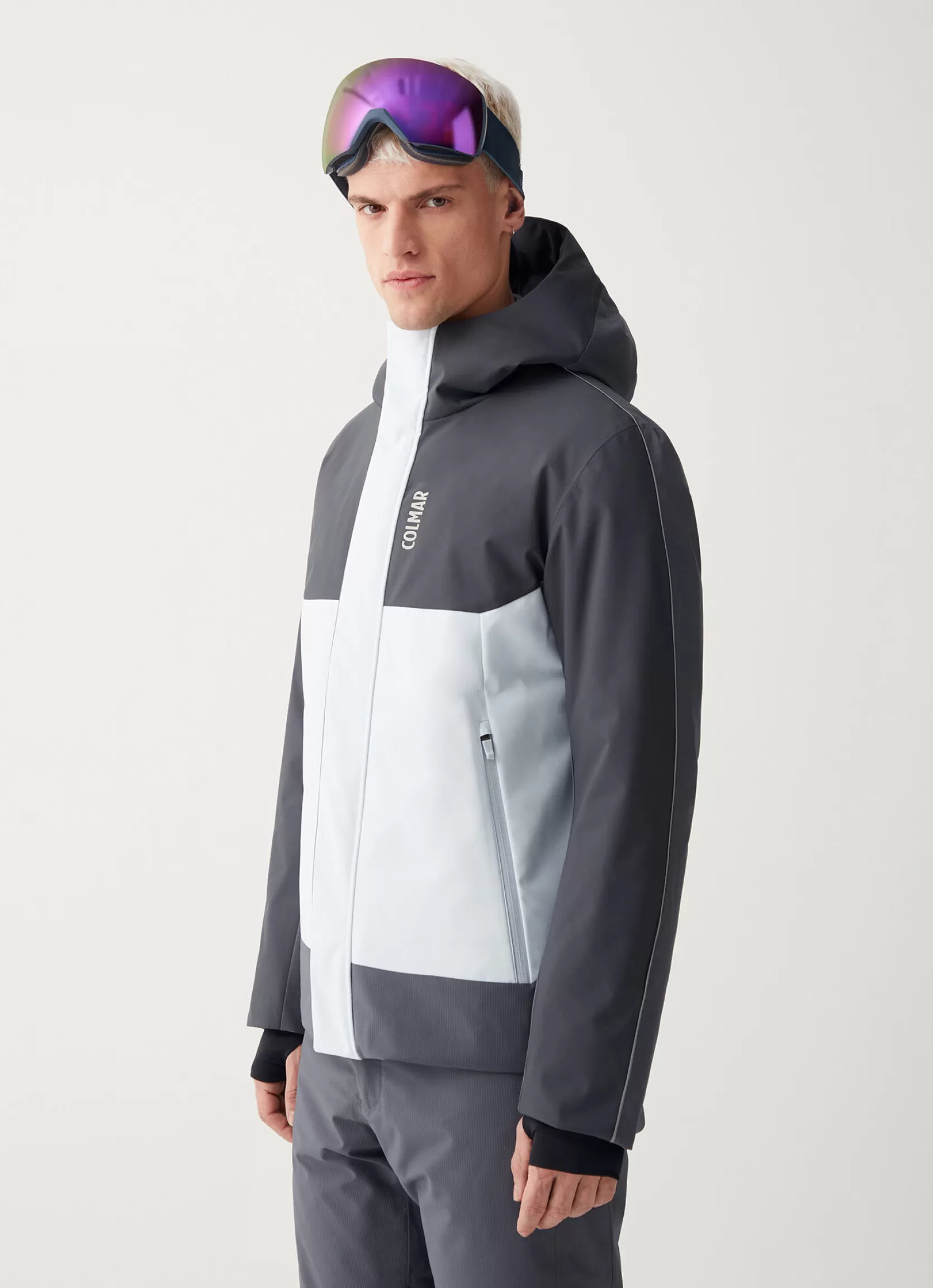 Colmar Hooded ski jacket made of wadding | man Ski Jackets | SKI COLLECTION MAN