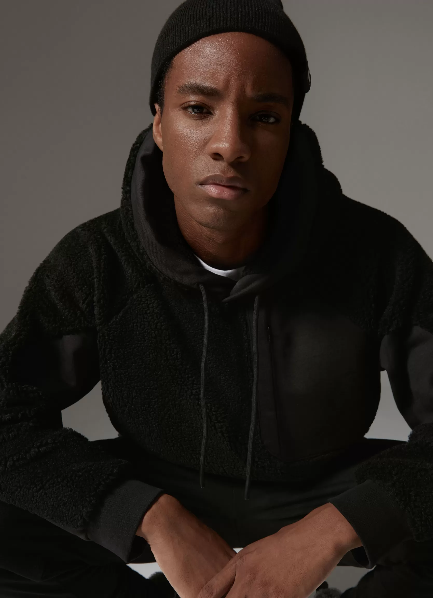 Colmar Hooded teddy fabric effect sweatshirt | man Colmar Revolution | Sweatshirts