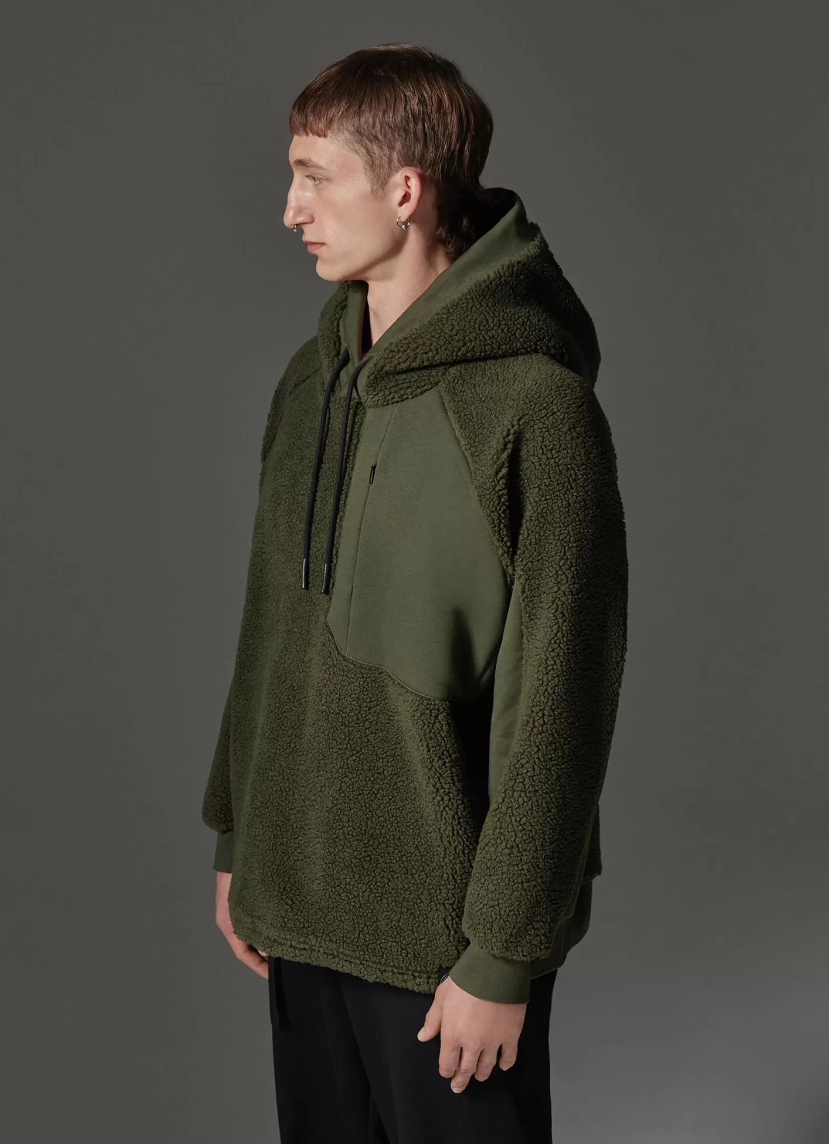Colmar Hooded teddy fabric effect sweatshirt | man Colmar Revolution | Sweatshirts