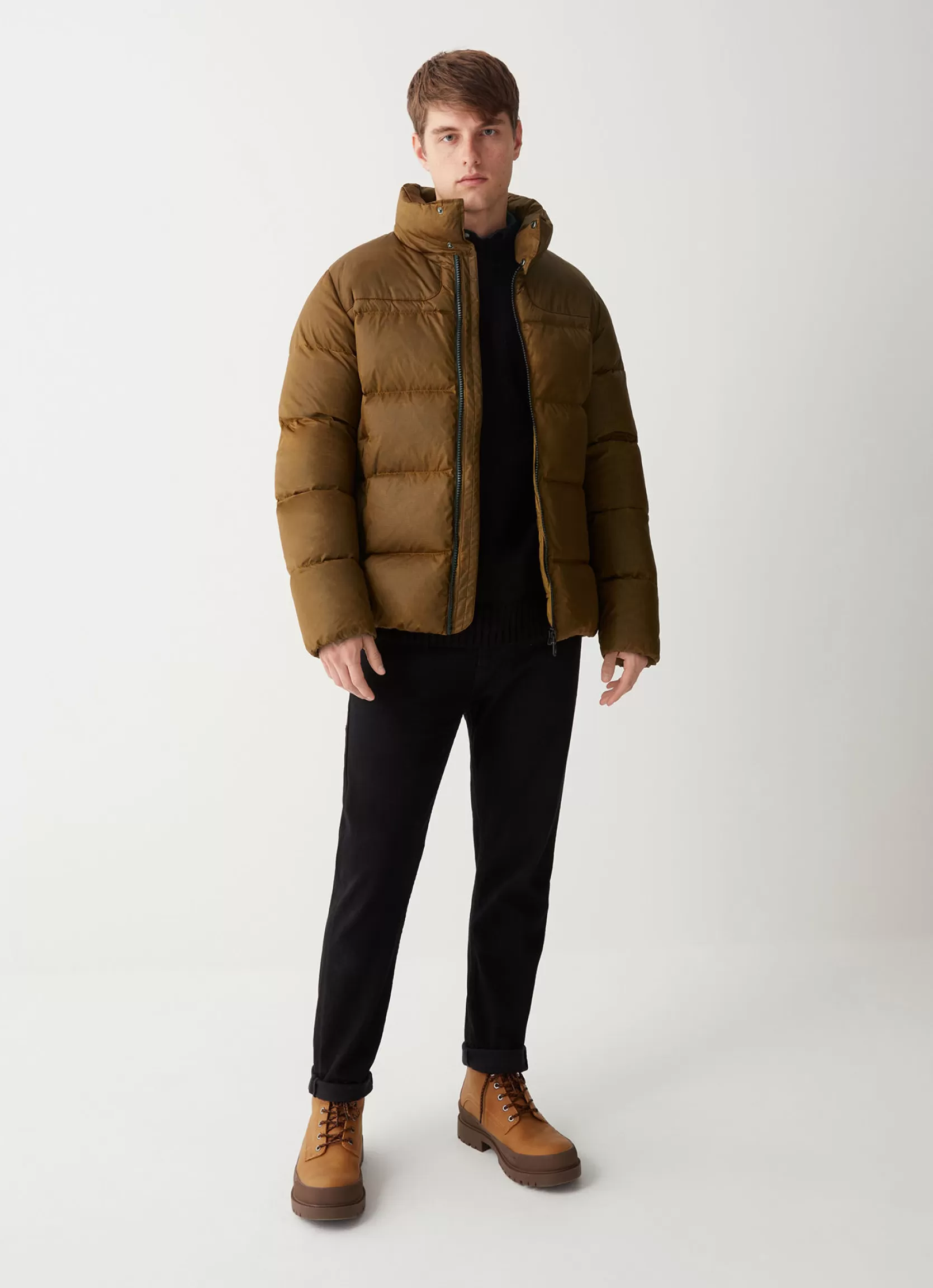 Colmar Hoodless sporty down jacket | man Winter Down Jackets
