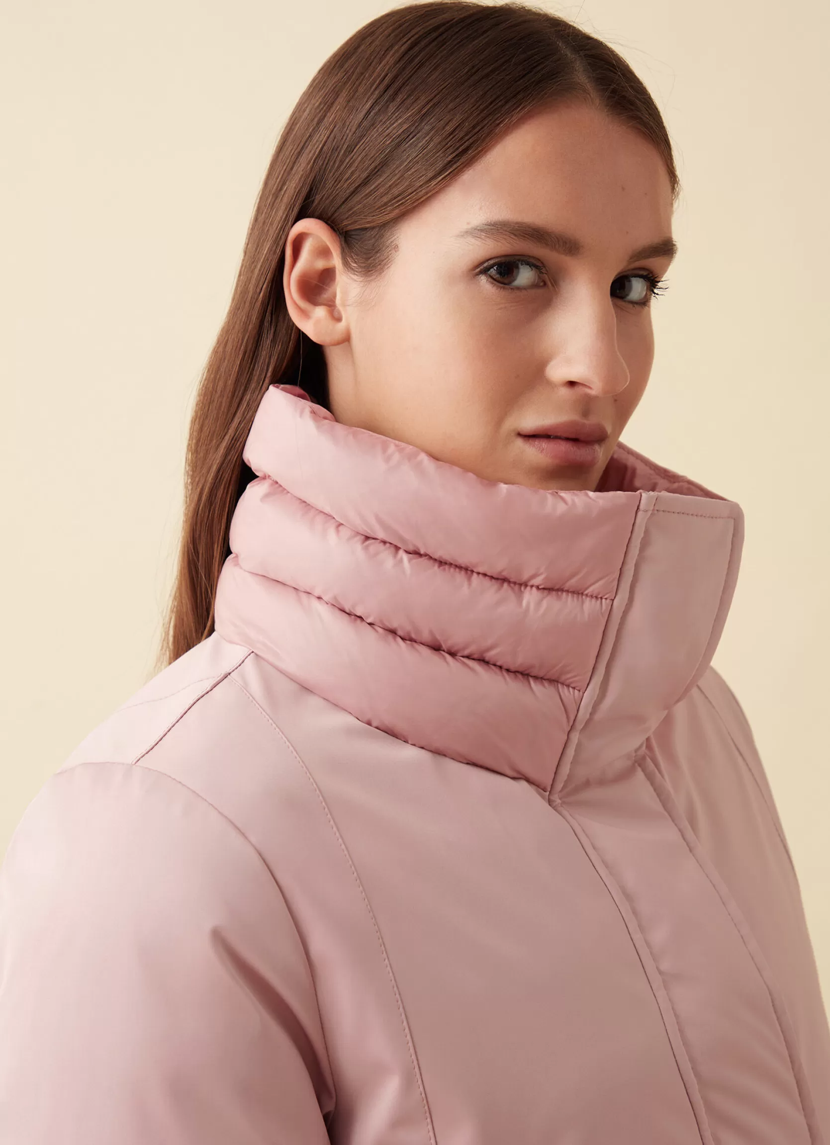 Colmar Jacket in two Recycled Essentials fabrics | woman Recycled Essential | Jackets and Coats