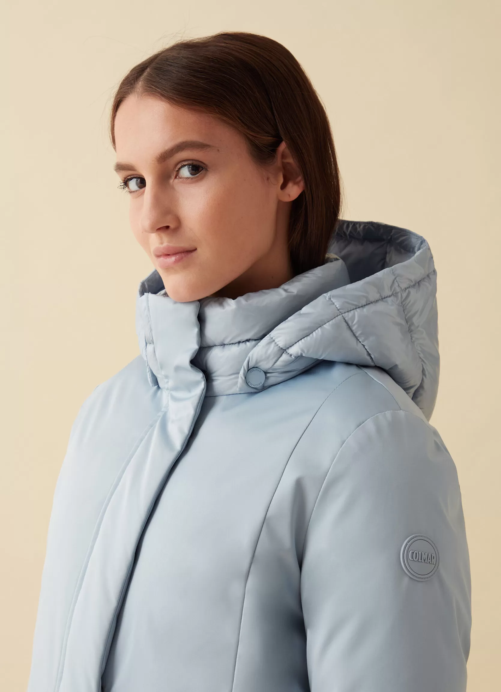 Colmar Jacket with Recycled Essentials hood | woman Recycled Essential | Jackets and Coats