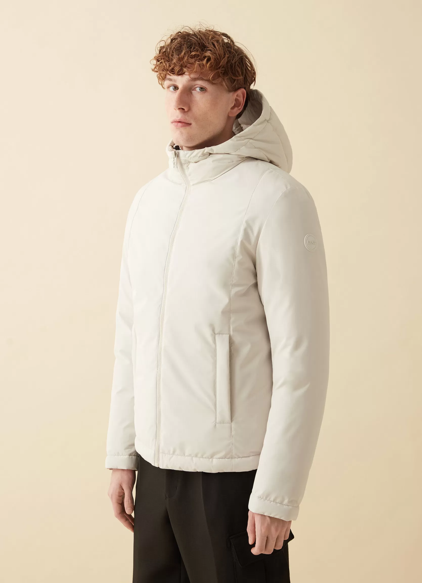 Colmar Jacket with Recycled Essentials hood | man Recycled Essential | Jackets and Coats