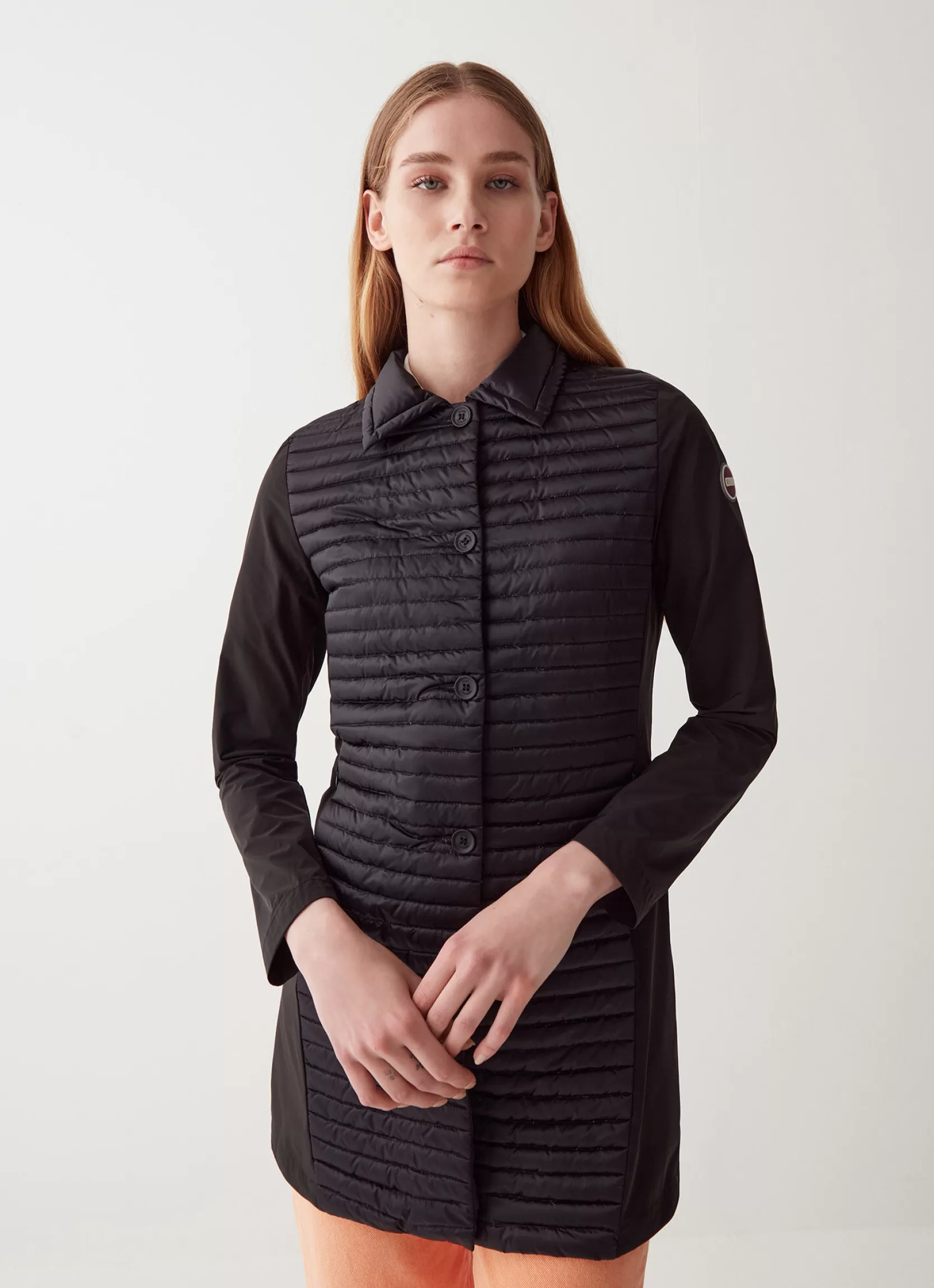 Colmar Jacket with shirt collar and 4-hole buttons | woman Outlet