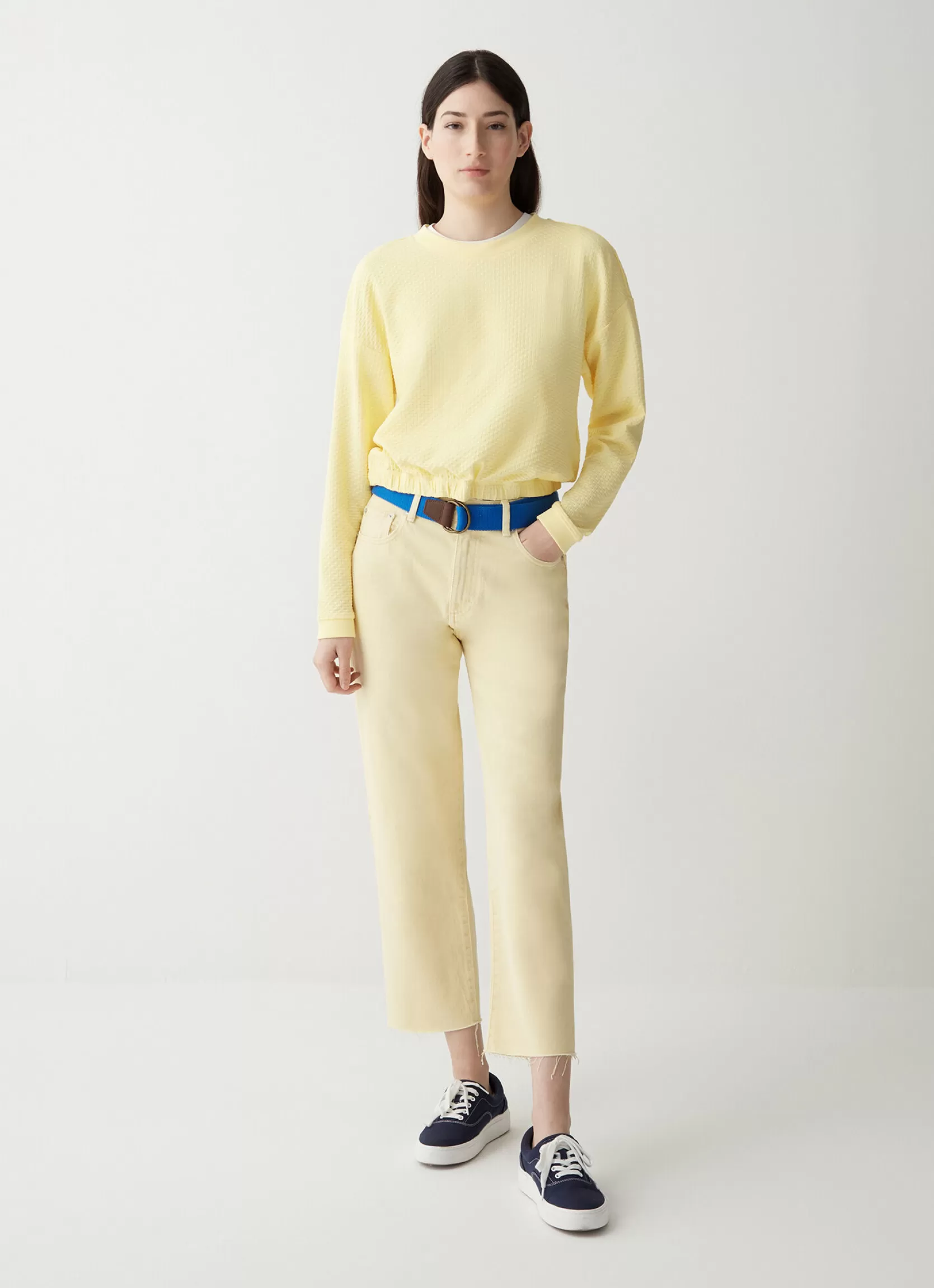 Colmar Jacquard weave sweatshirt | woman Outlet