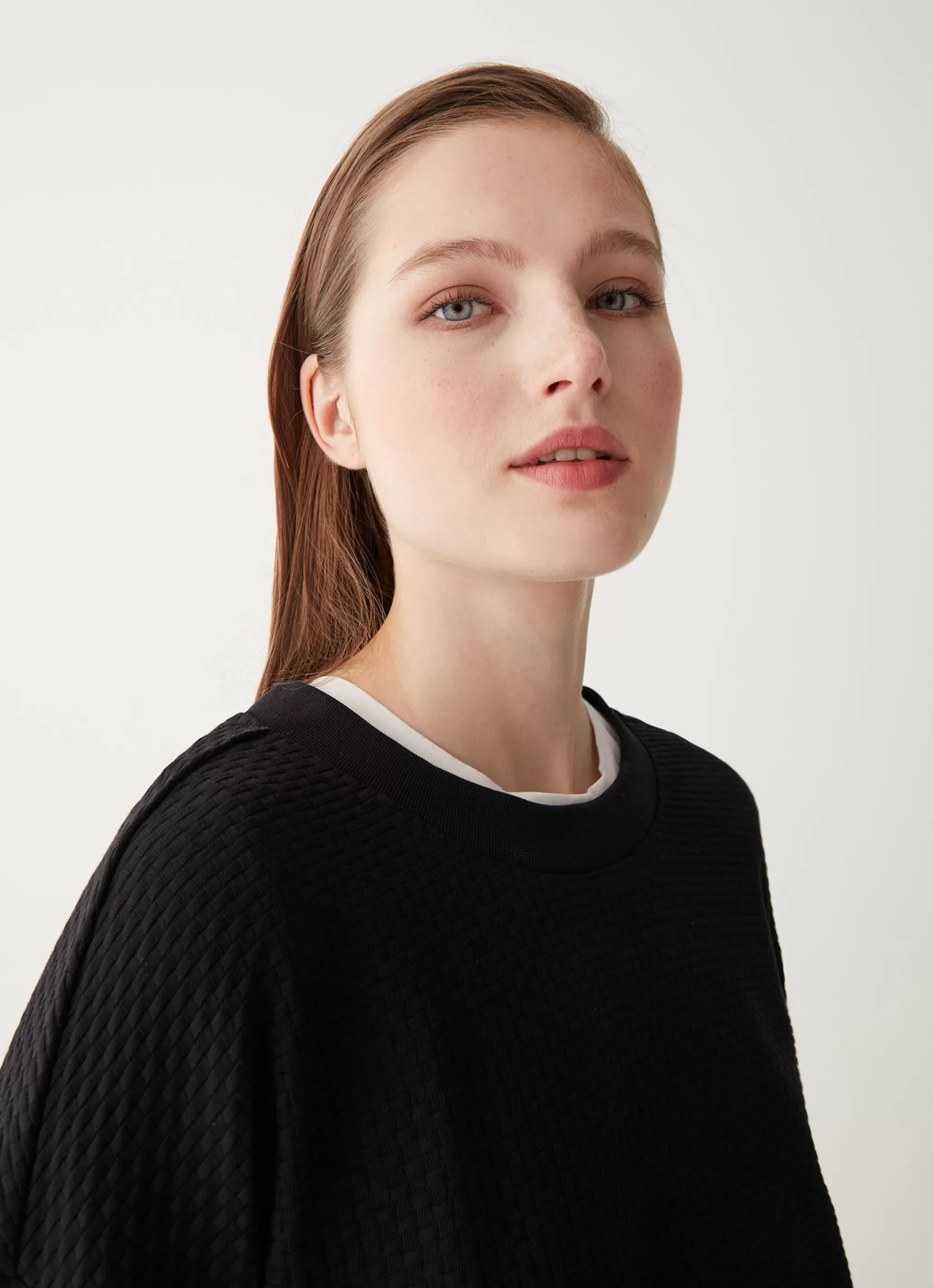 Colmar Jacquard weave sweatshirt | woman Outlet