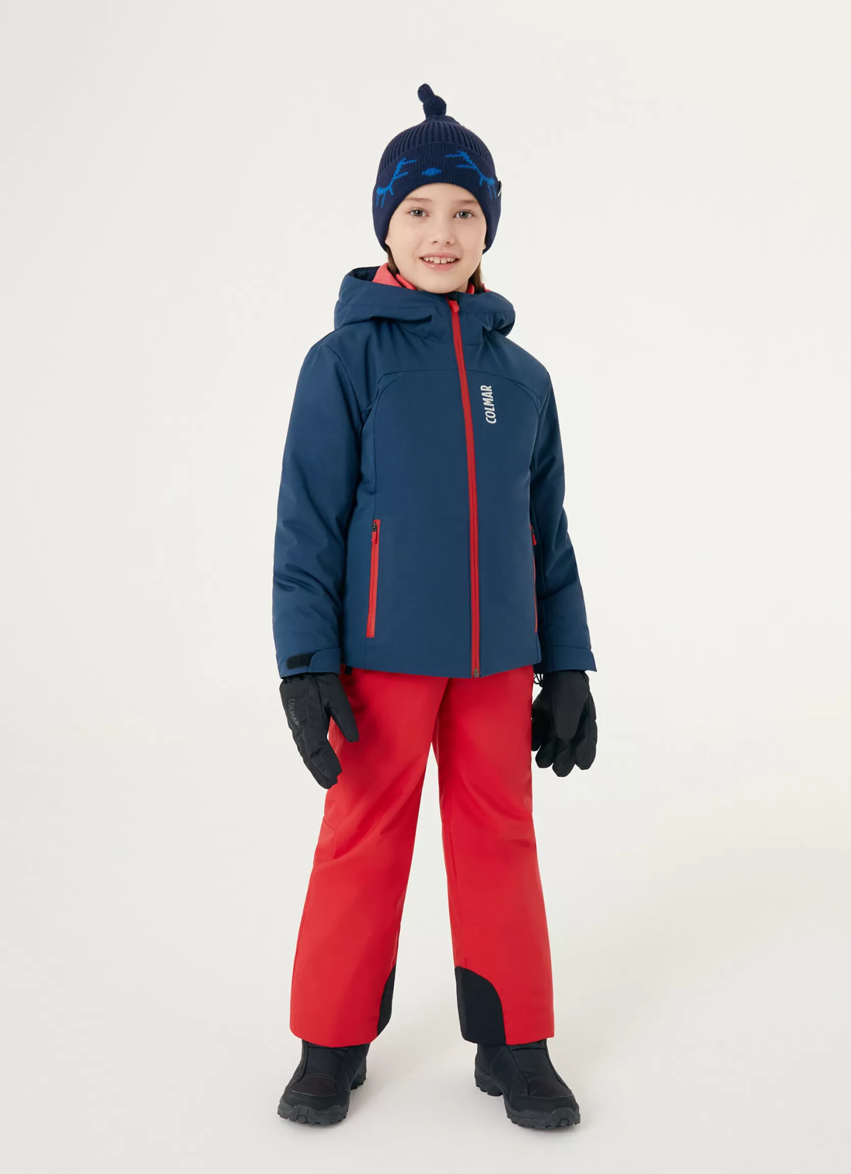Colmar KIDS ski jacket in wadding. Fixed hood | kids Outlet | Ski