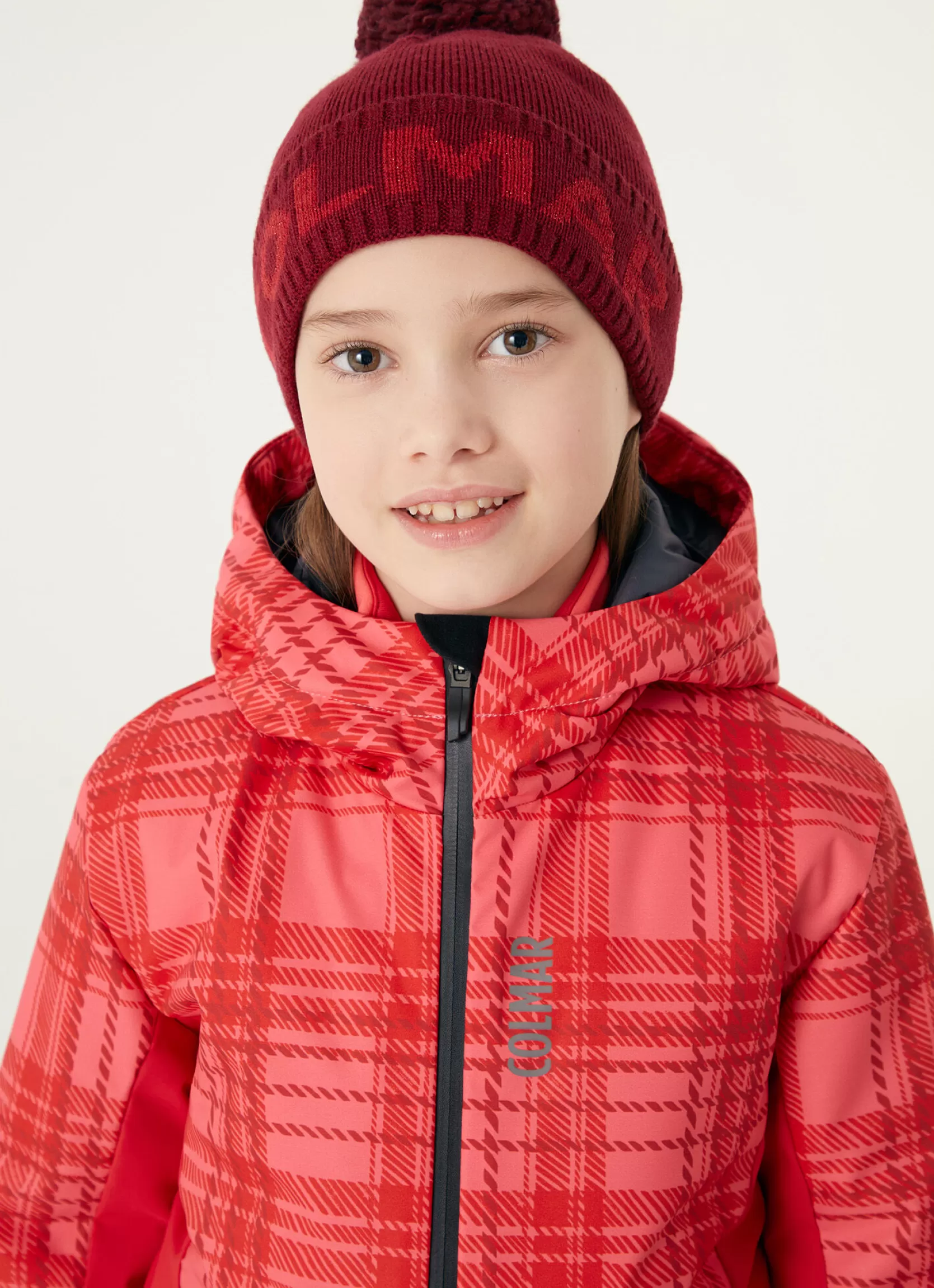 Colmar Kids wadding ski jacket with tartan print | kids Outlet | Ski