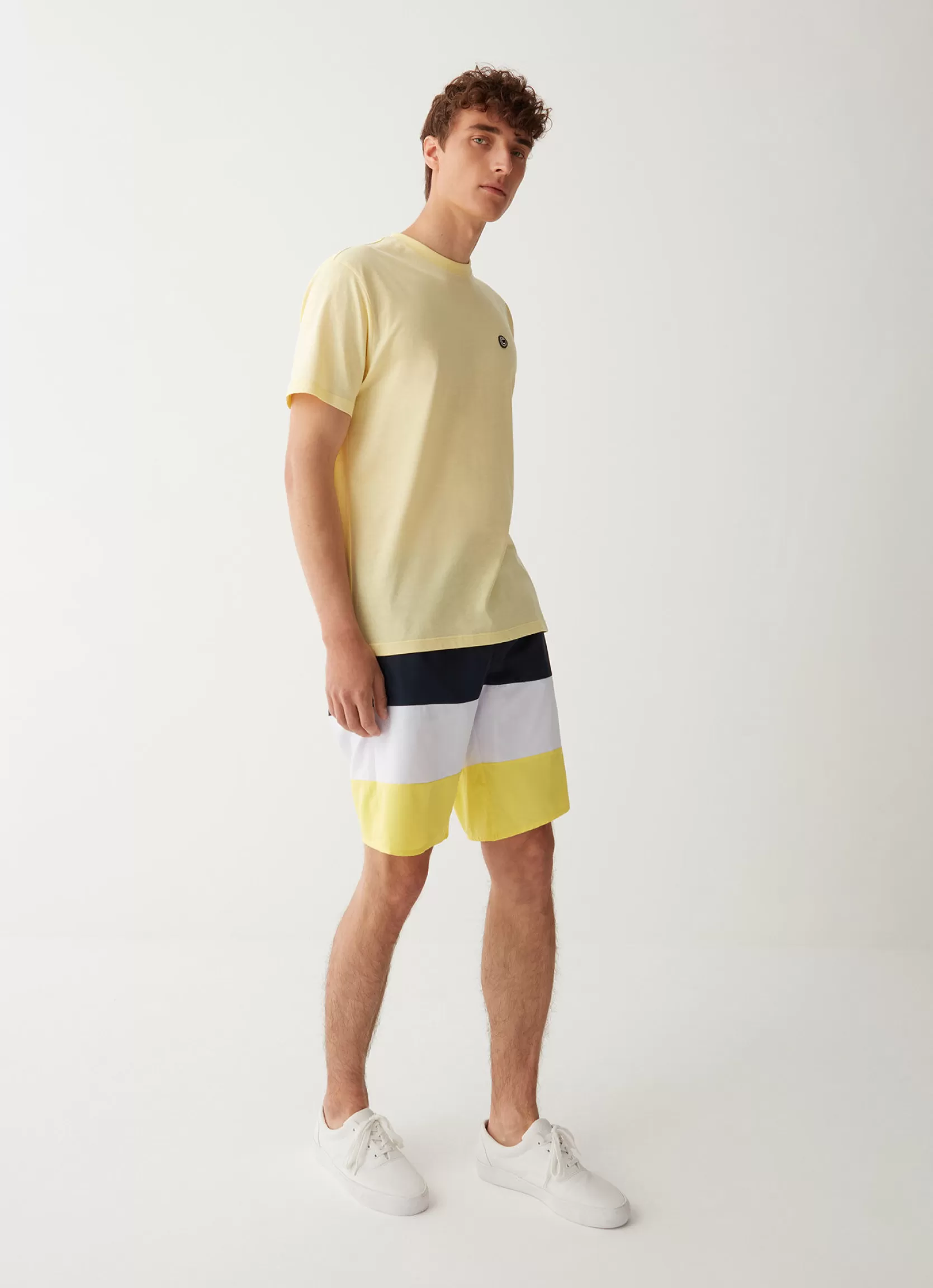 Colmar Long colour block swimsuit | man Outlet