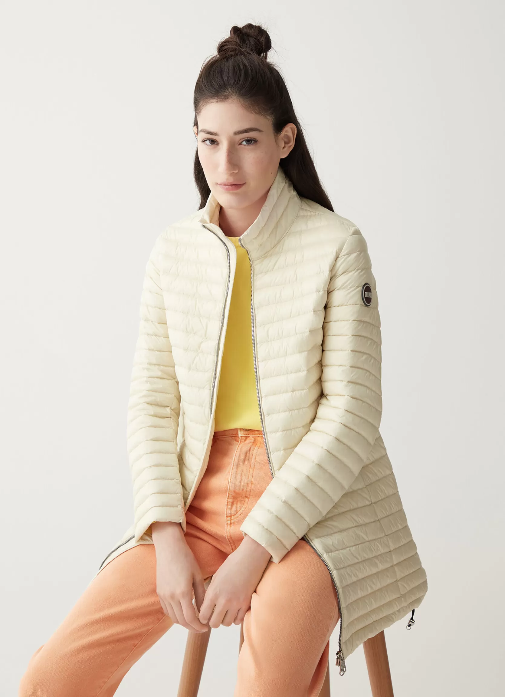 Colmar Long down jacket with drawstring at the bottom | woman Outlet