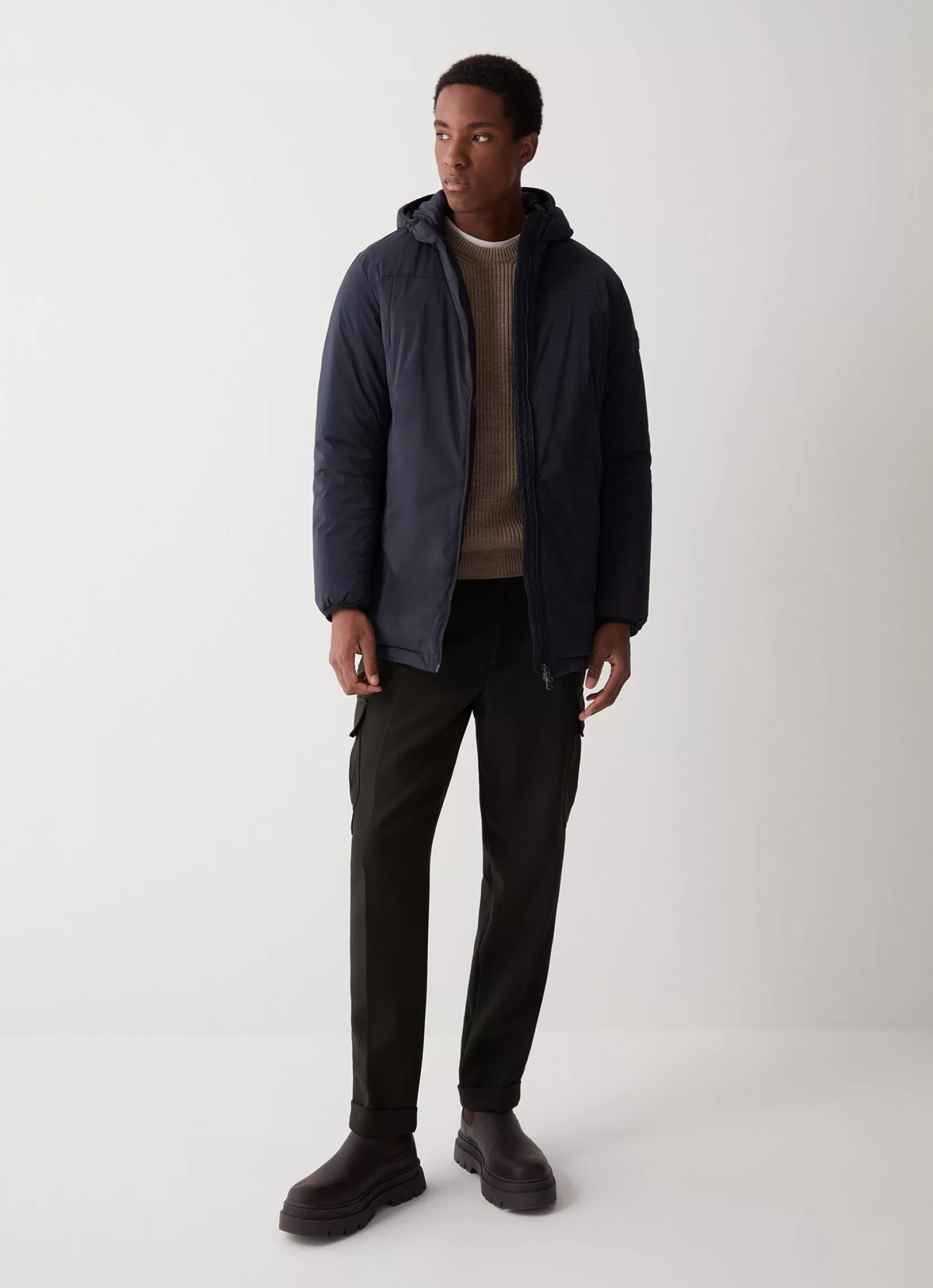 Colmar Long insulated jacket in stretch fabric | man Lightweight Jackets | Jackets and Coats
