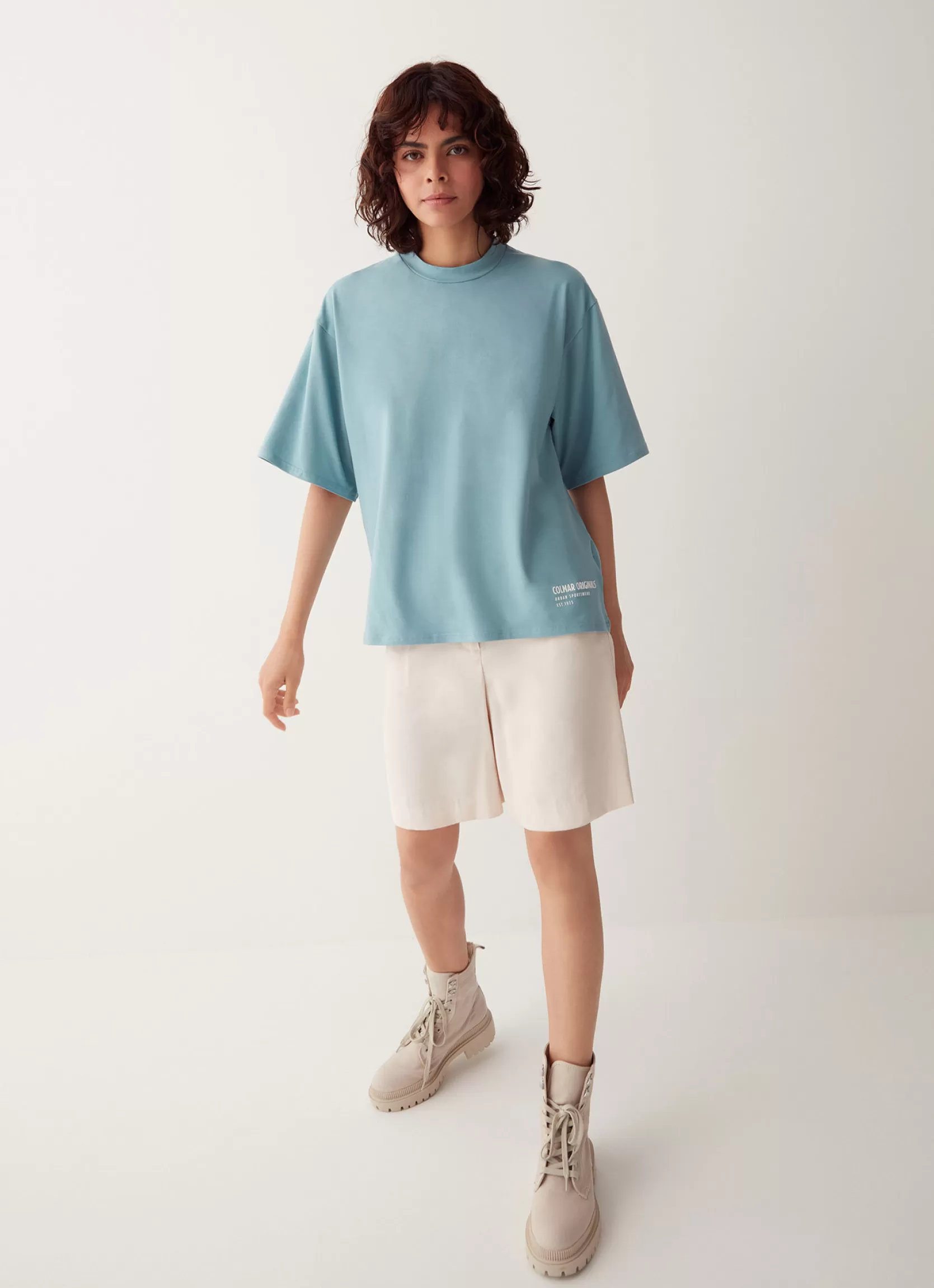 Colmar Maxi round neck modal jersey T-shirt | woman Outlet