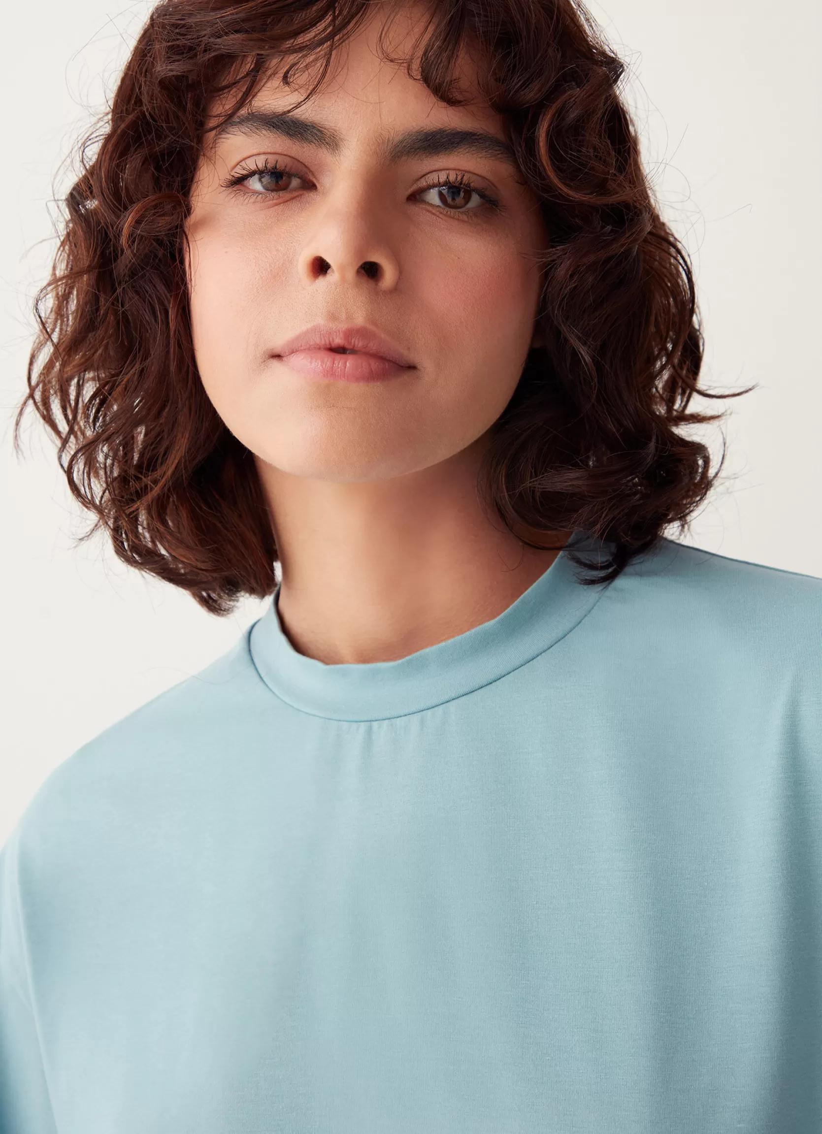 Colmar Maxi round neck modal jersey T-shirt | woman Outlet