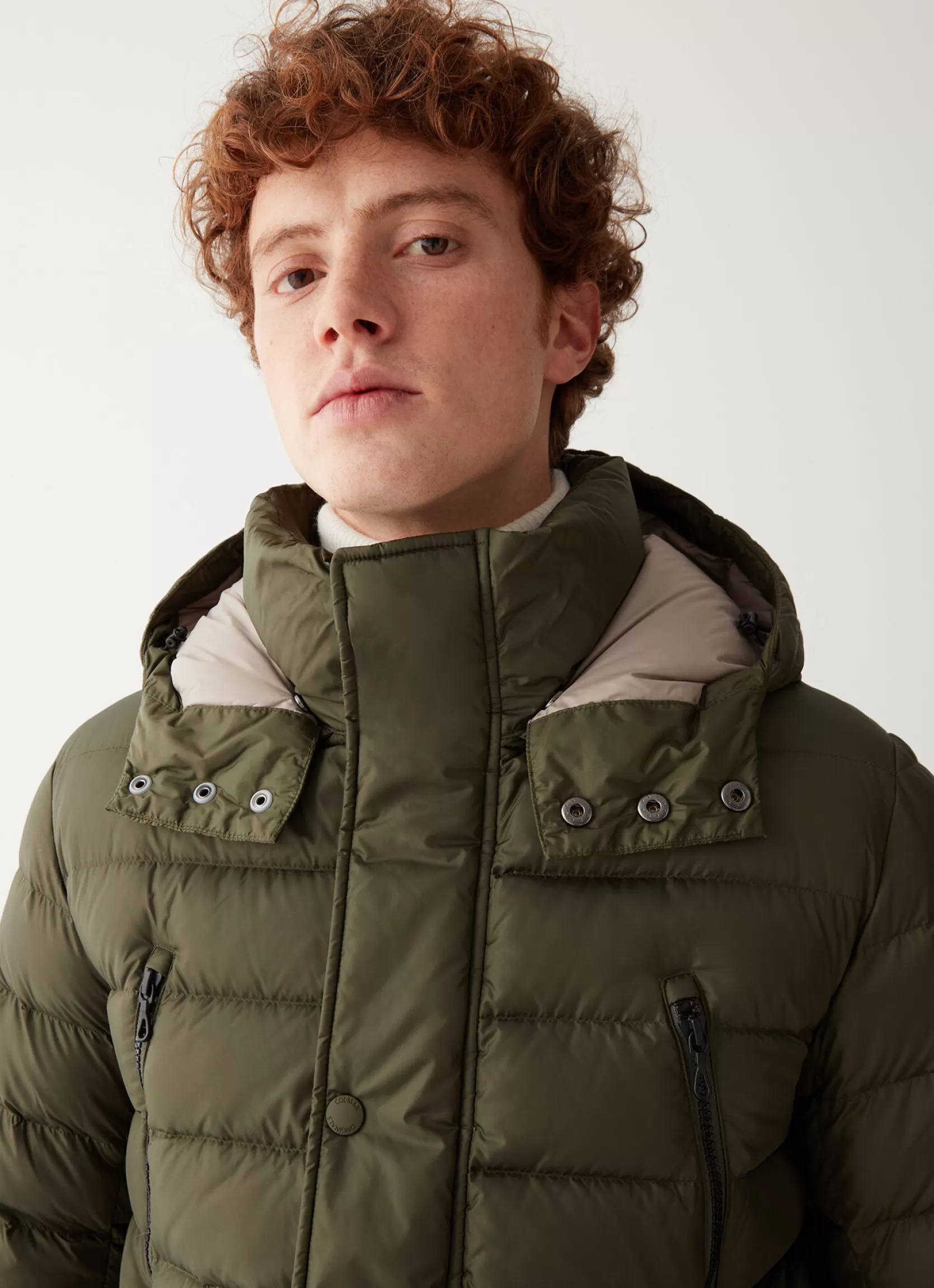 Colmar Medium length down jacket with detachable hood | man Outlet