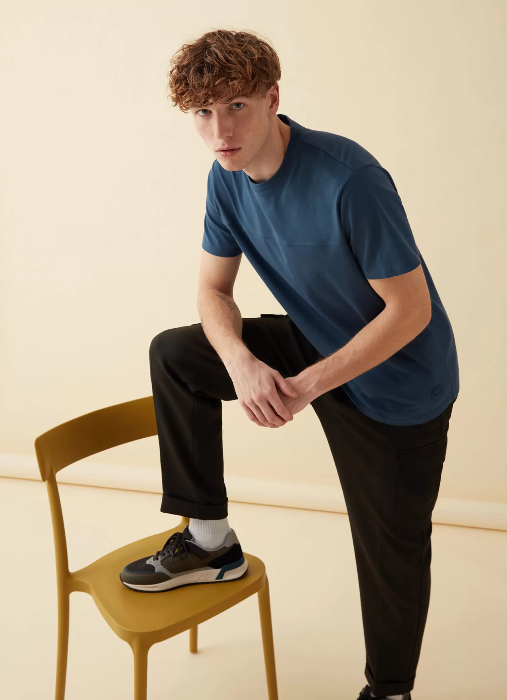 Colmar Men's T-shirt with short sleeves in cotton jersey | man Recycled Essential | T-shirts and Polo Shirts