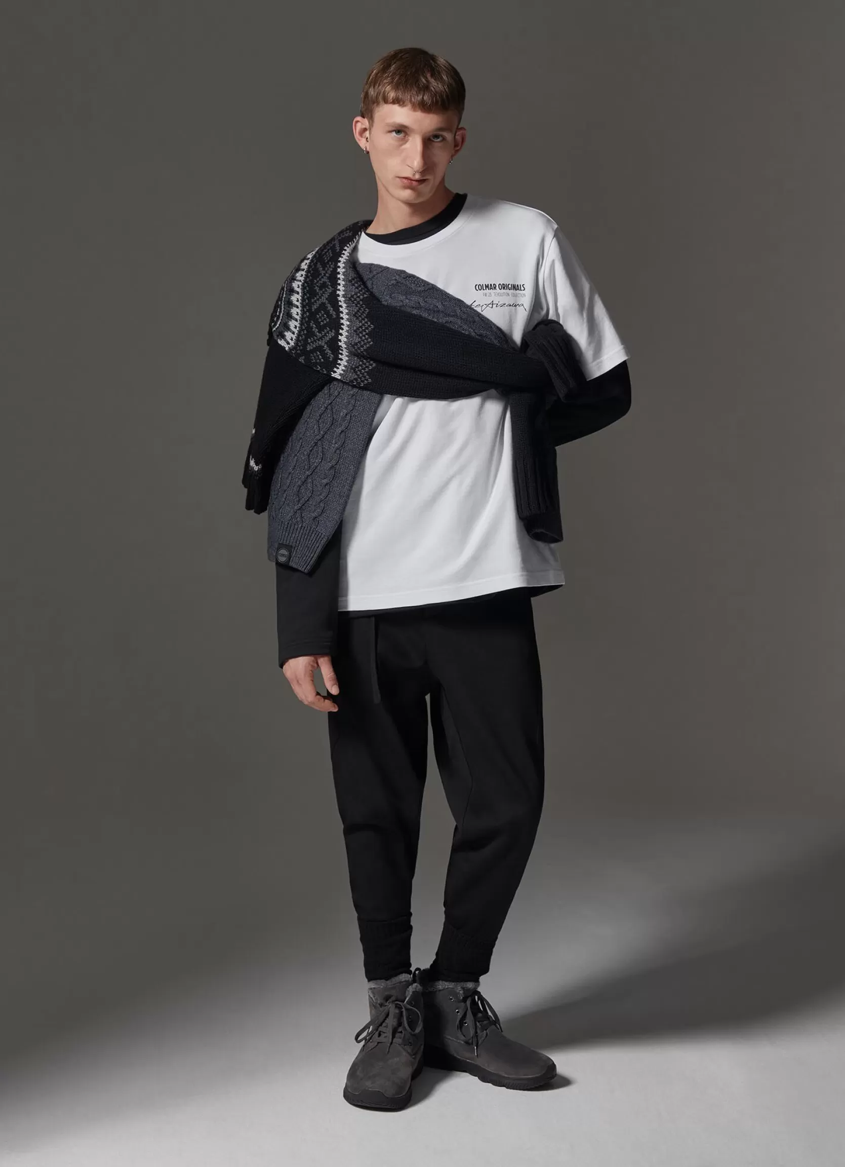 Colmar Men's T-shirt with short sleeves in cotton jersey | man Colmar Revolution | T-shirts and Polo Shirts