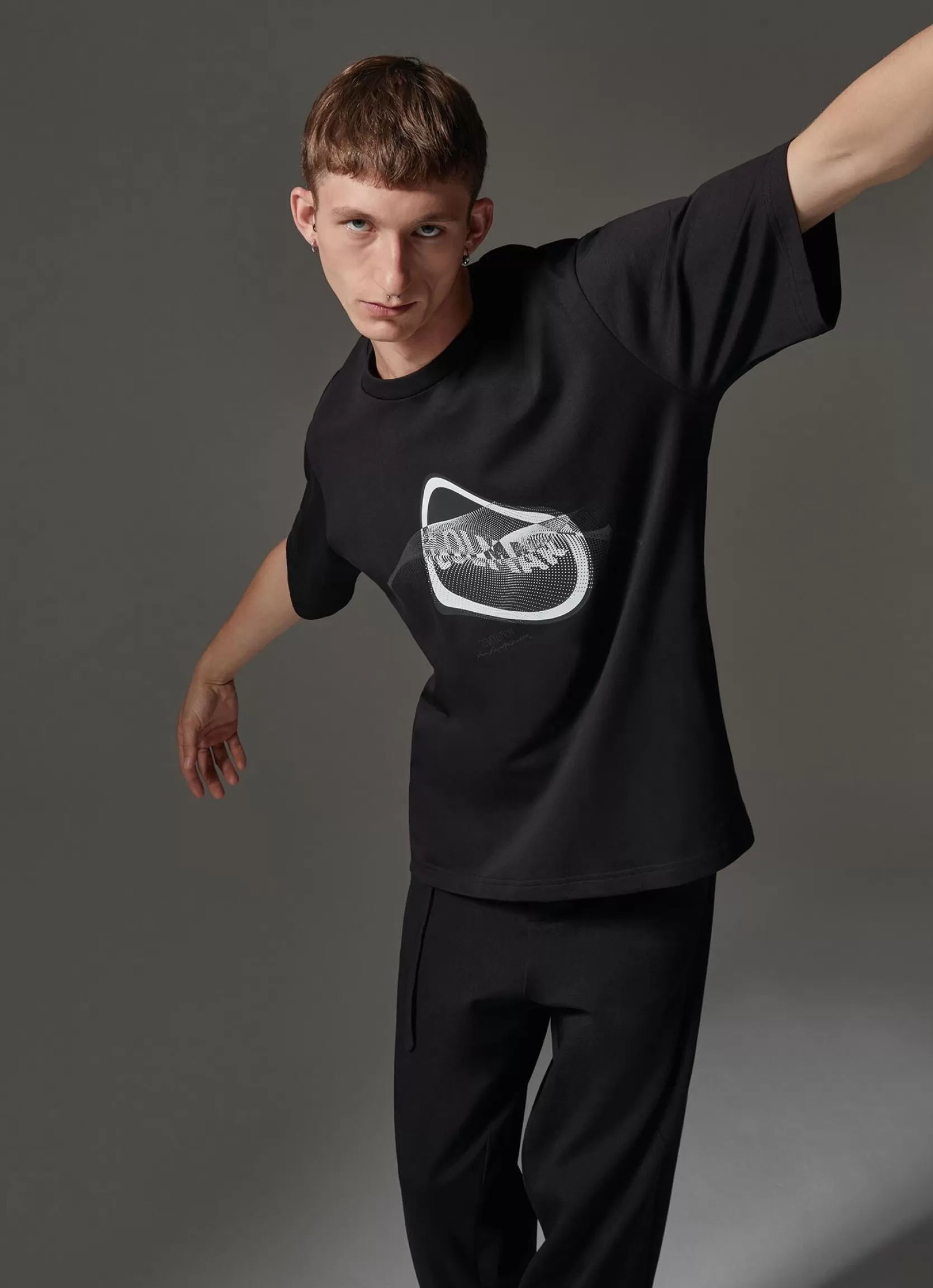 Colmar Men's T-shirt with short sleeves in cotton jersey | man Colmar Revolution | T-shirts and Polo Shirts