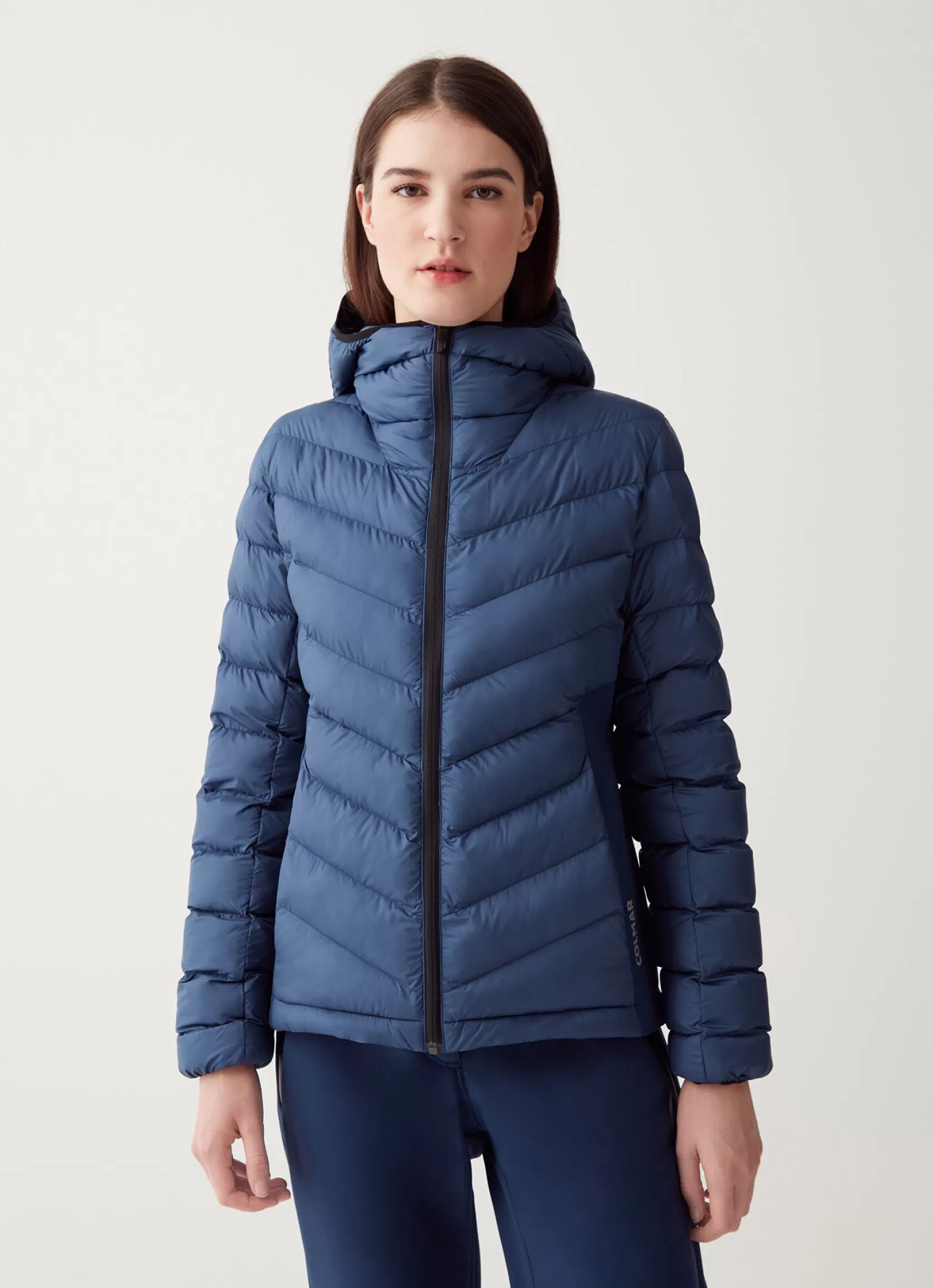 Colmar Mid layer hooded jacket in wadding | woman Ski Jackets