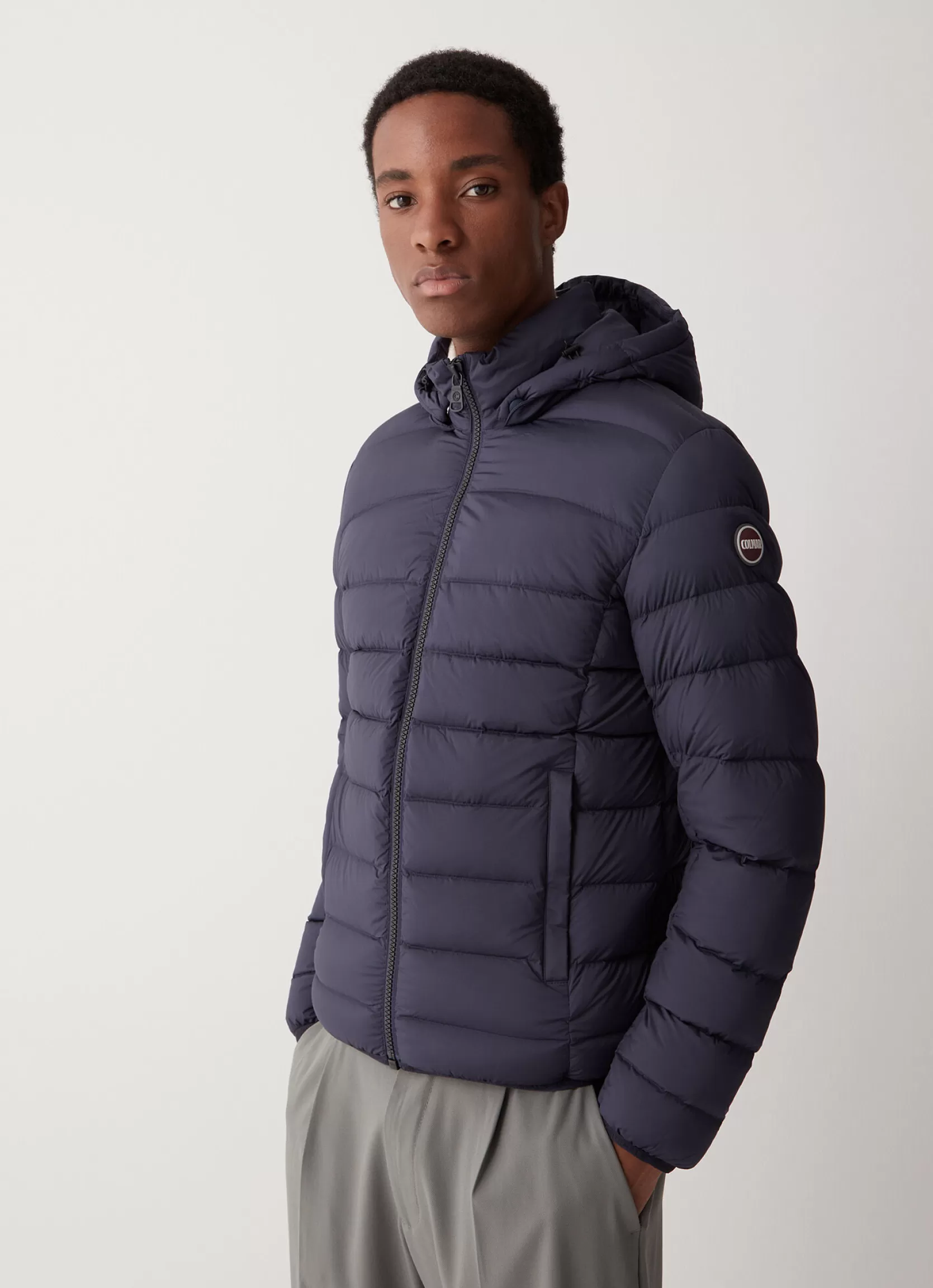 Colmar Opaque stretch down jacket with detachable hood | man Winter Down Jackets