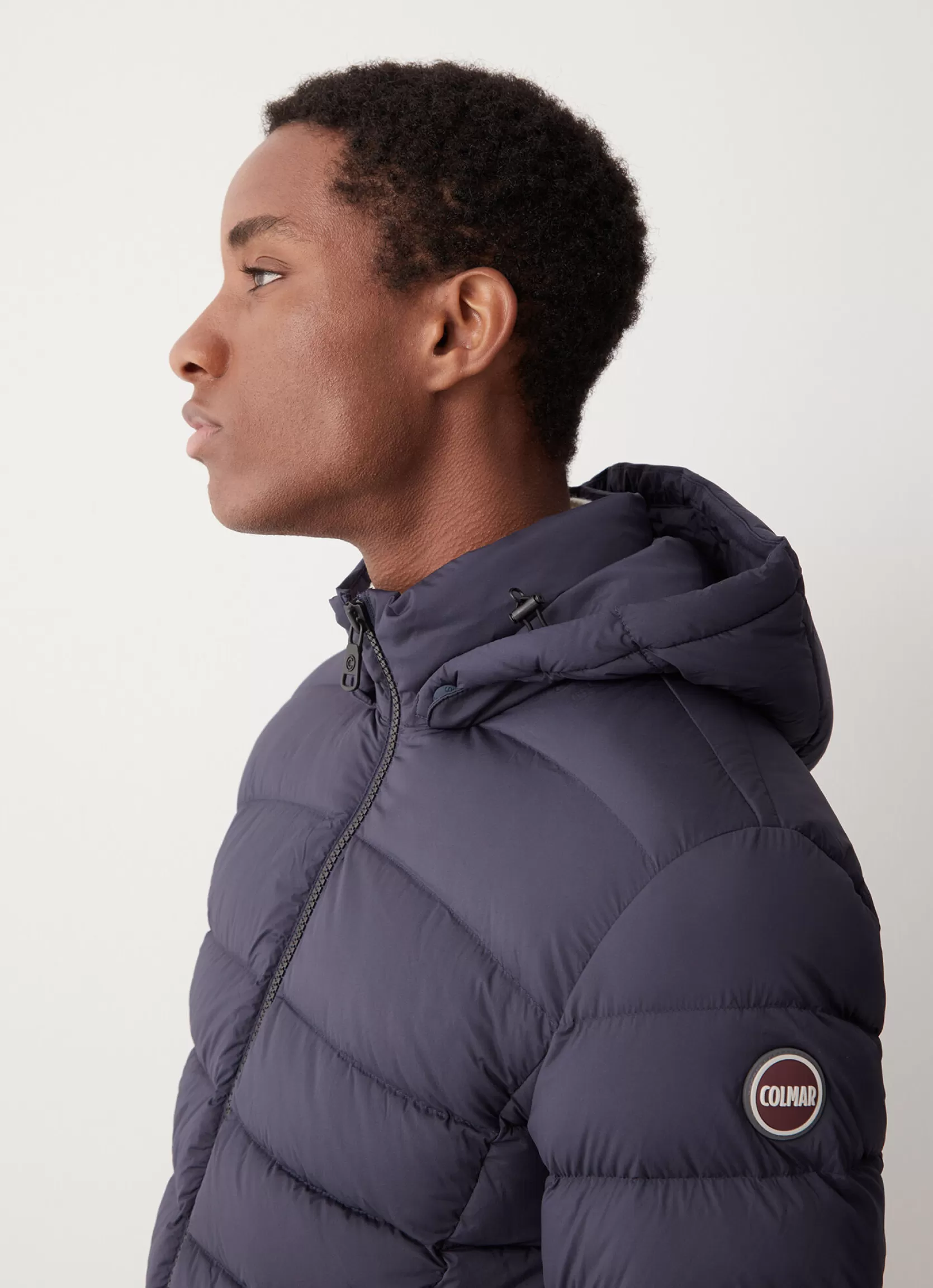 Colmar Opaque stretch down jacket with detachable hood | man Winter Down Jackets