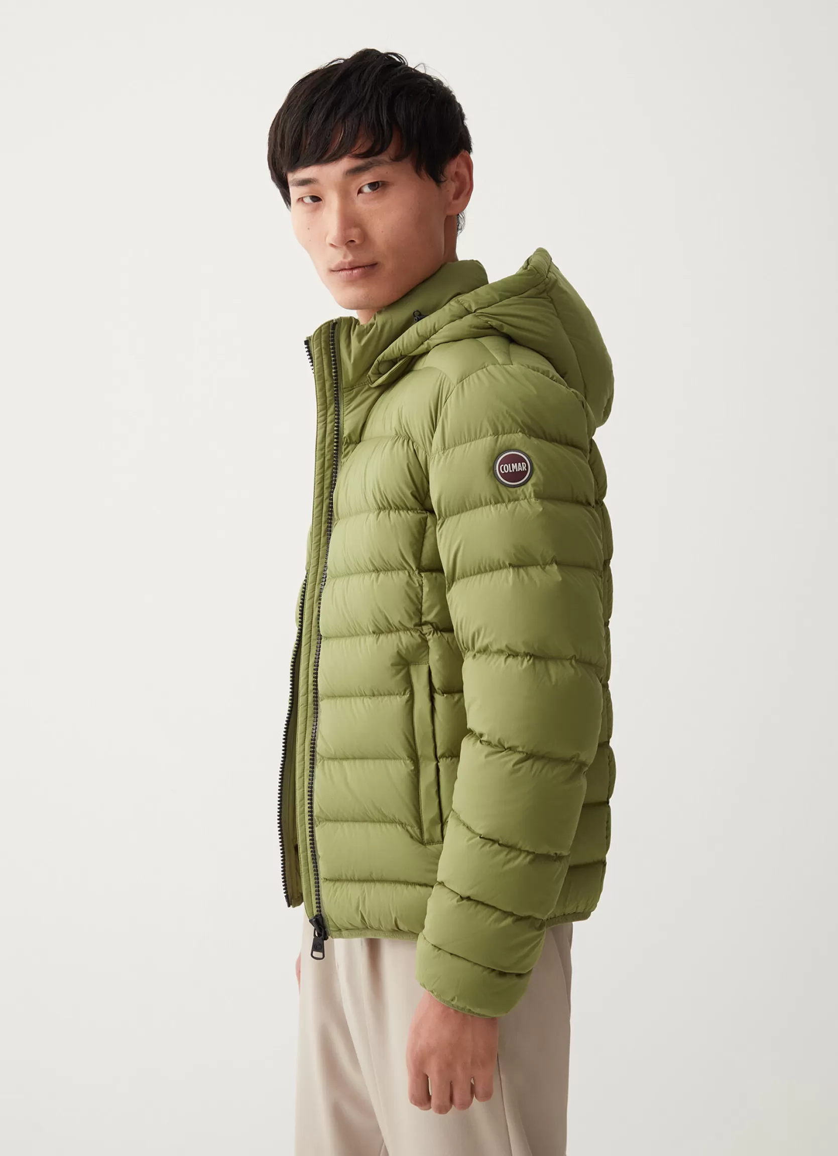 Colmar Opaque stretch down jacket with detachable hood | man Winter Down Jackets