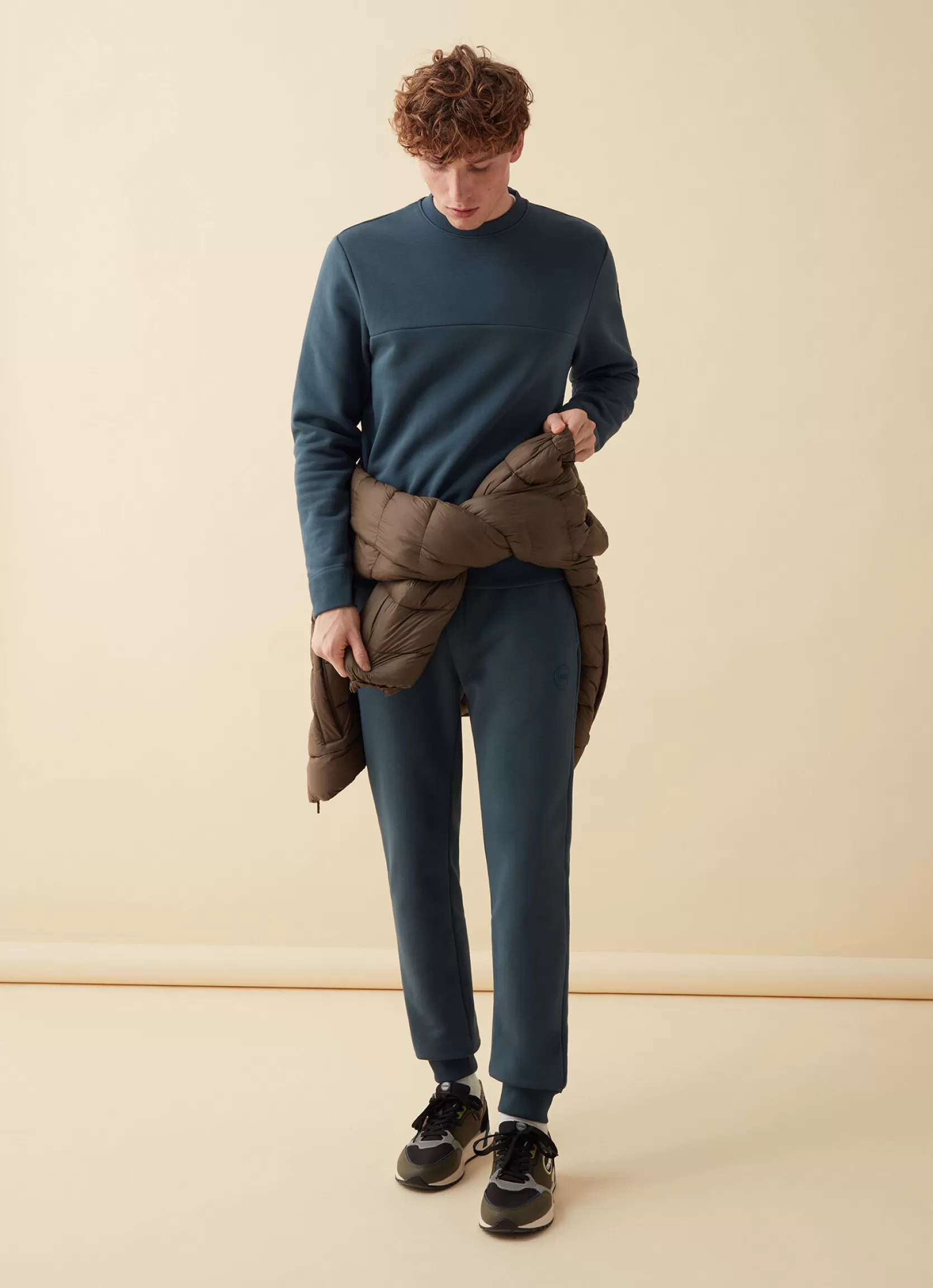 Colmar Organic cotton crew-neck sweatshirt | man Recycled Essential | Sweatshirts