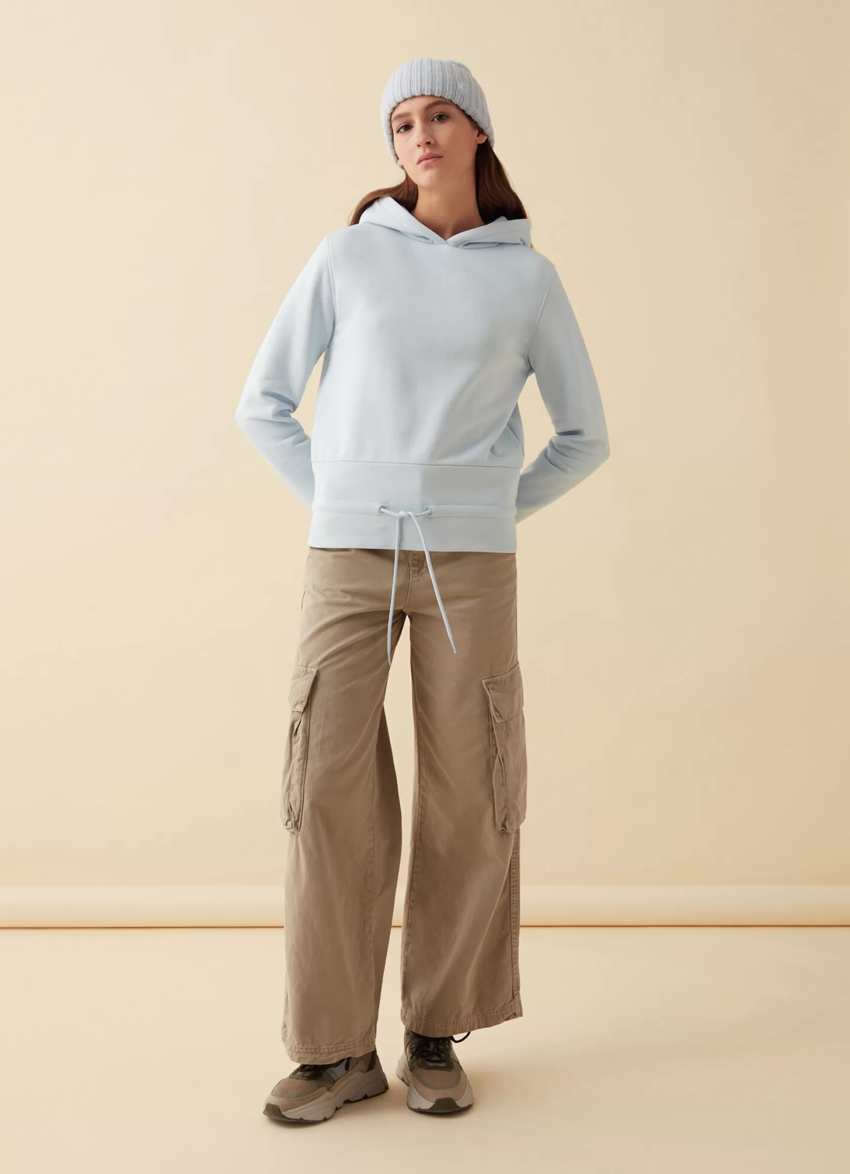 Colmar Organic cotton hoodie | woman Recycled Essential | Sweatshirts