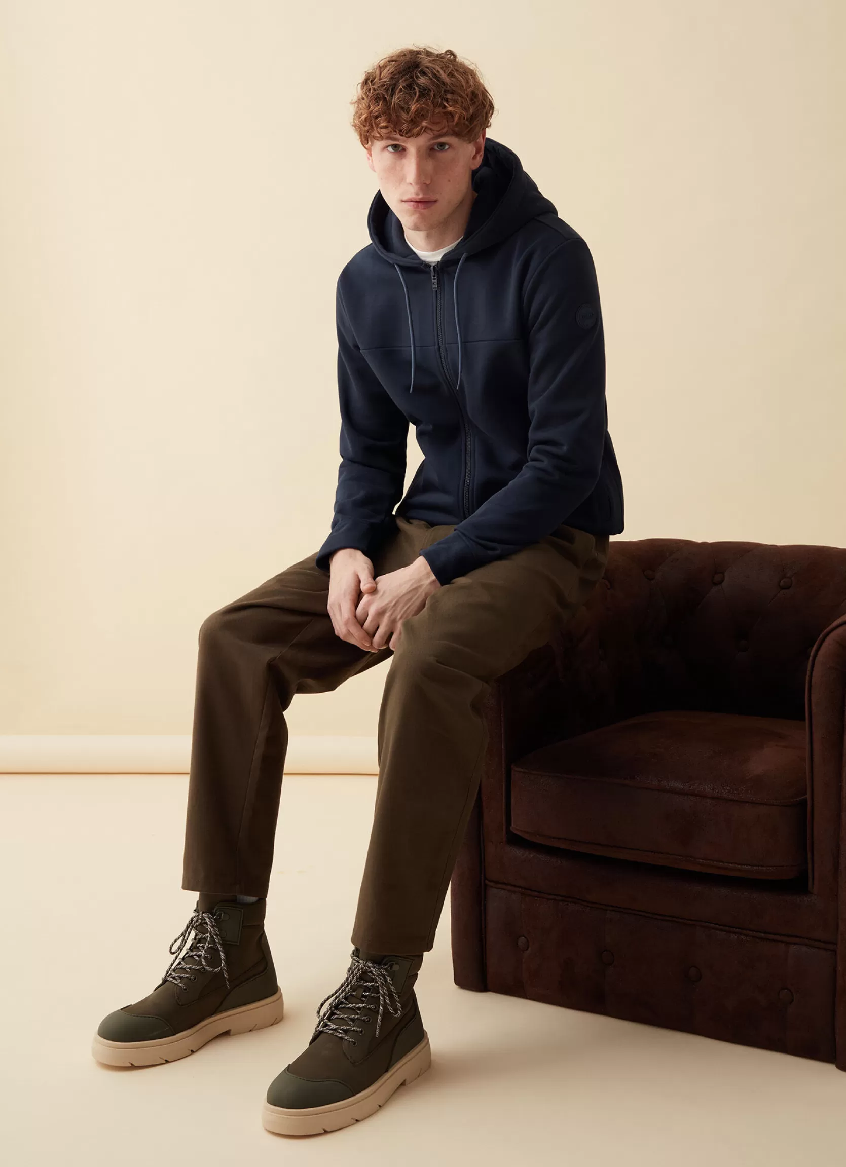 Colmar Organic cotton hoodie | man Recycled Essential | Sweatshirts
