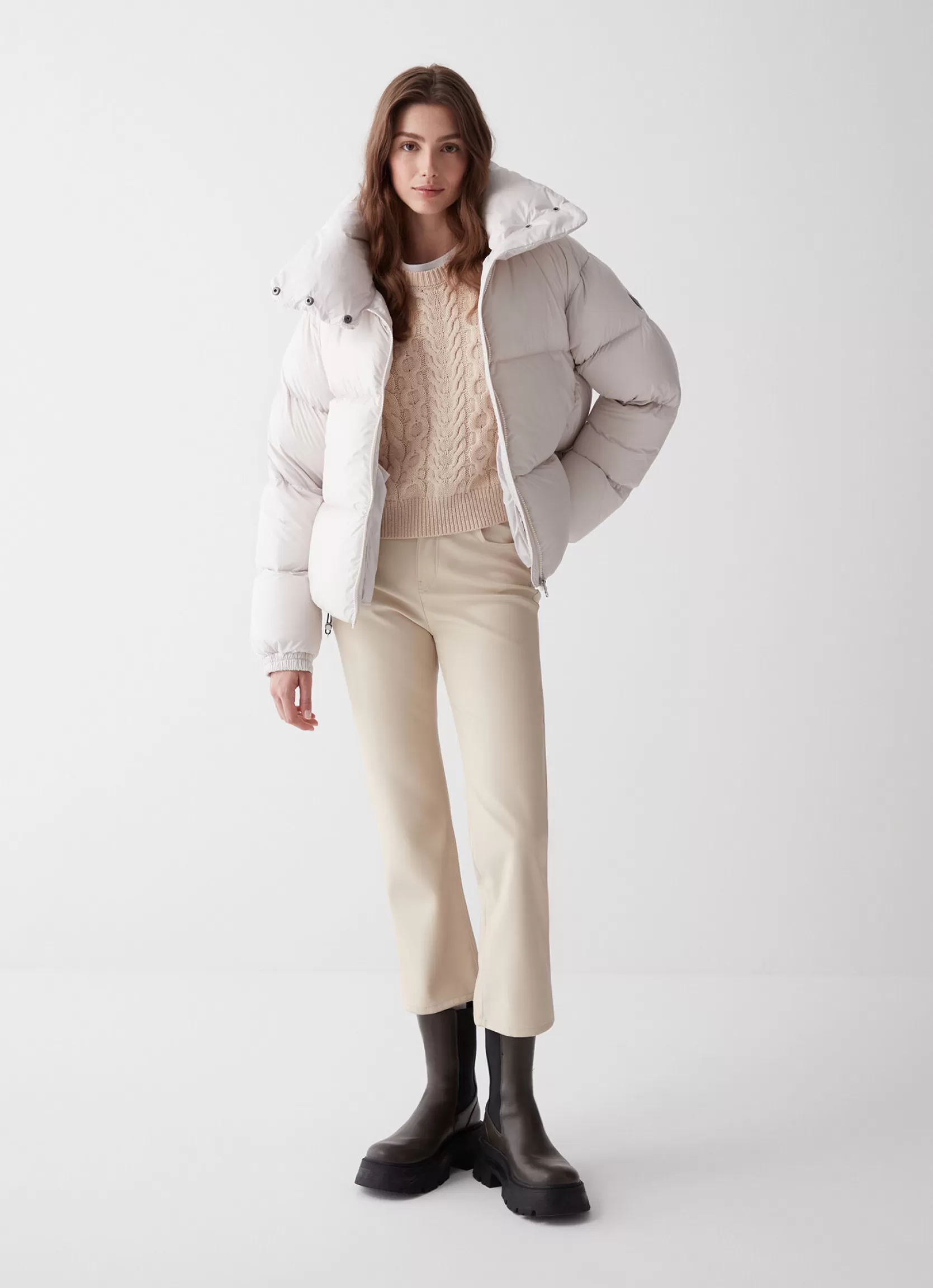 Colmar Oversize down jacket with drawstring at the bottom | woman Winter Down Jackets