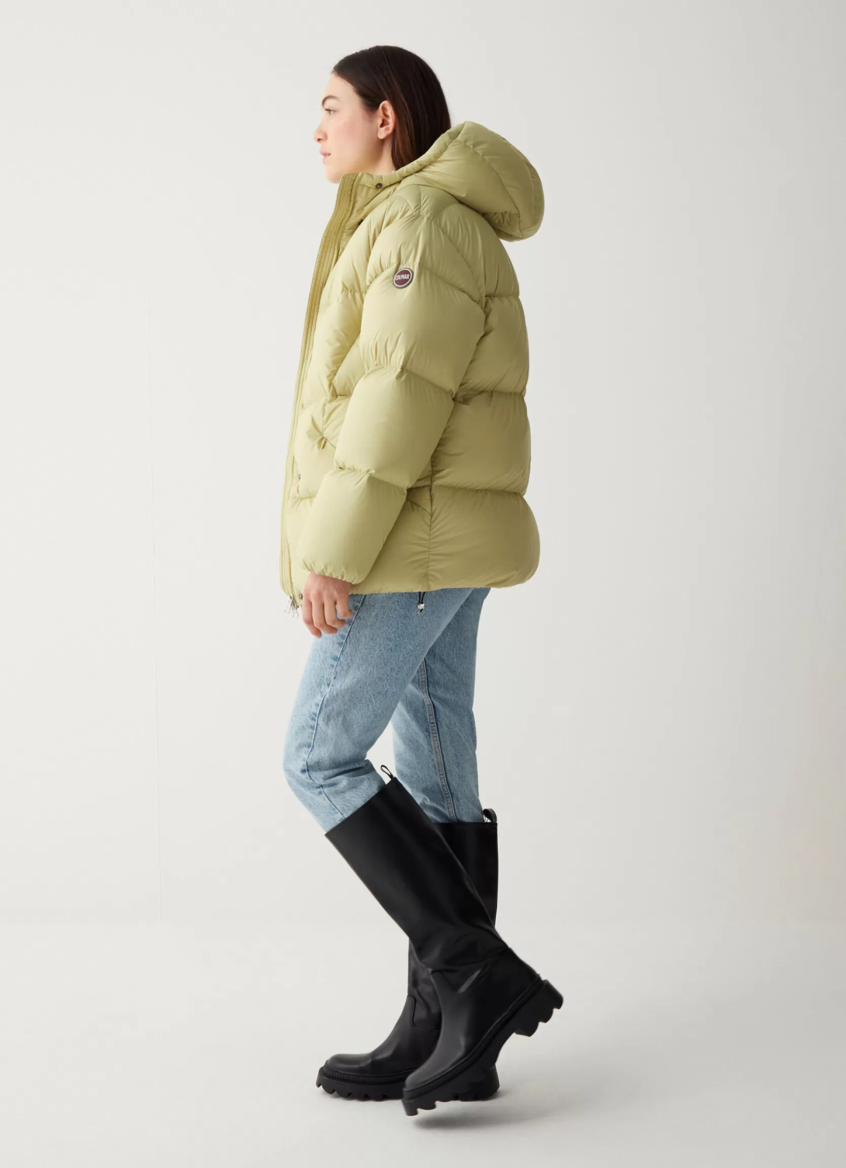 Colmar Oversized down jacket with fixed hood | woman Winter Down Jackets