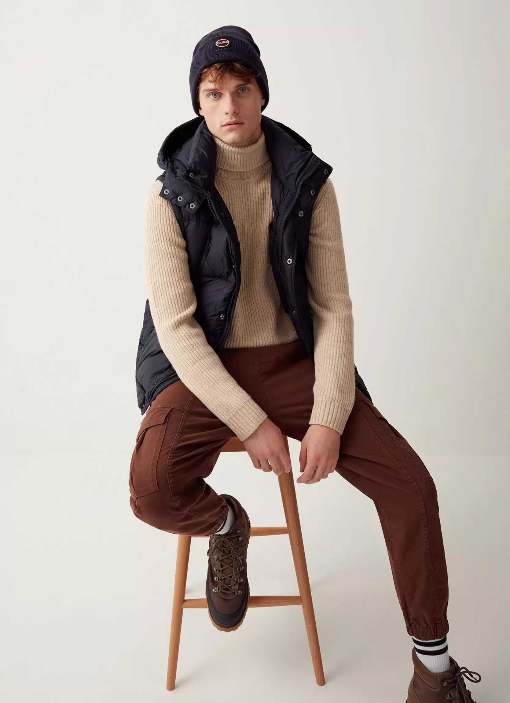 Colmar Oversized down vest with hood | man Outlet