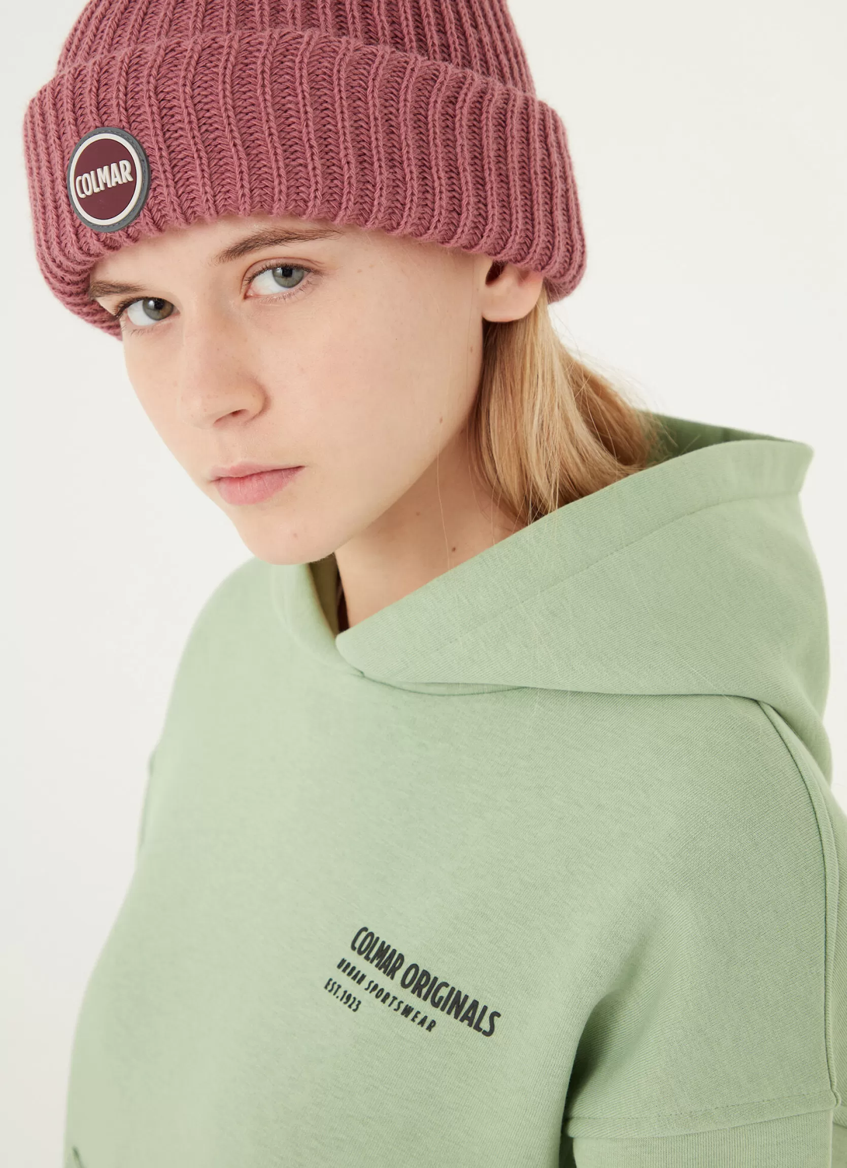 Colmar Oversized sweatshirt with hood and 3D writing | woman Outlet