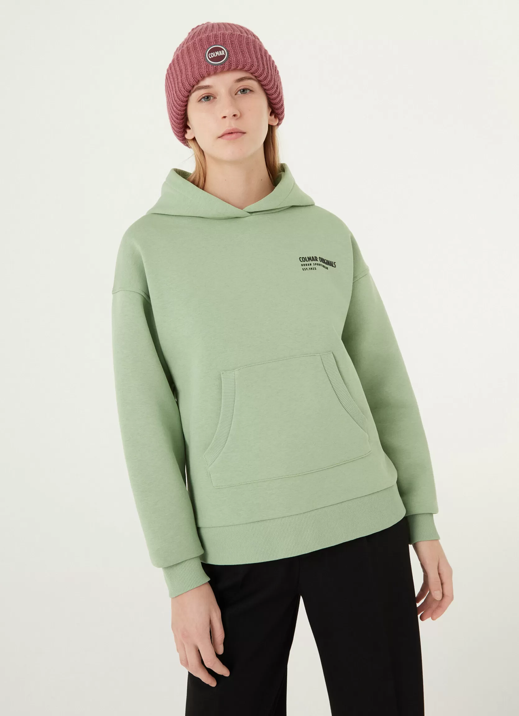 Colmar Oversized sweatshirt with hood and 3D writing | woman Outlet