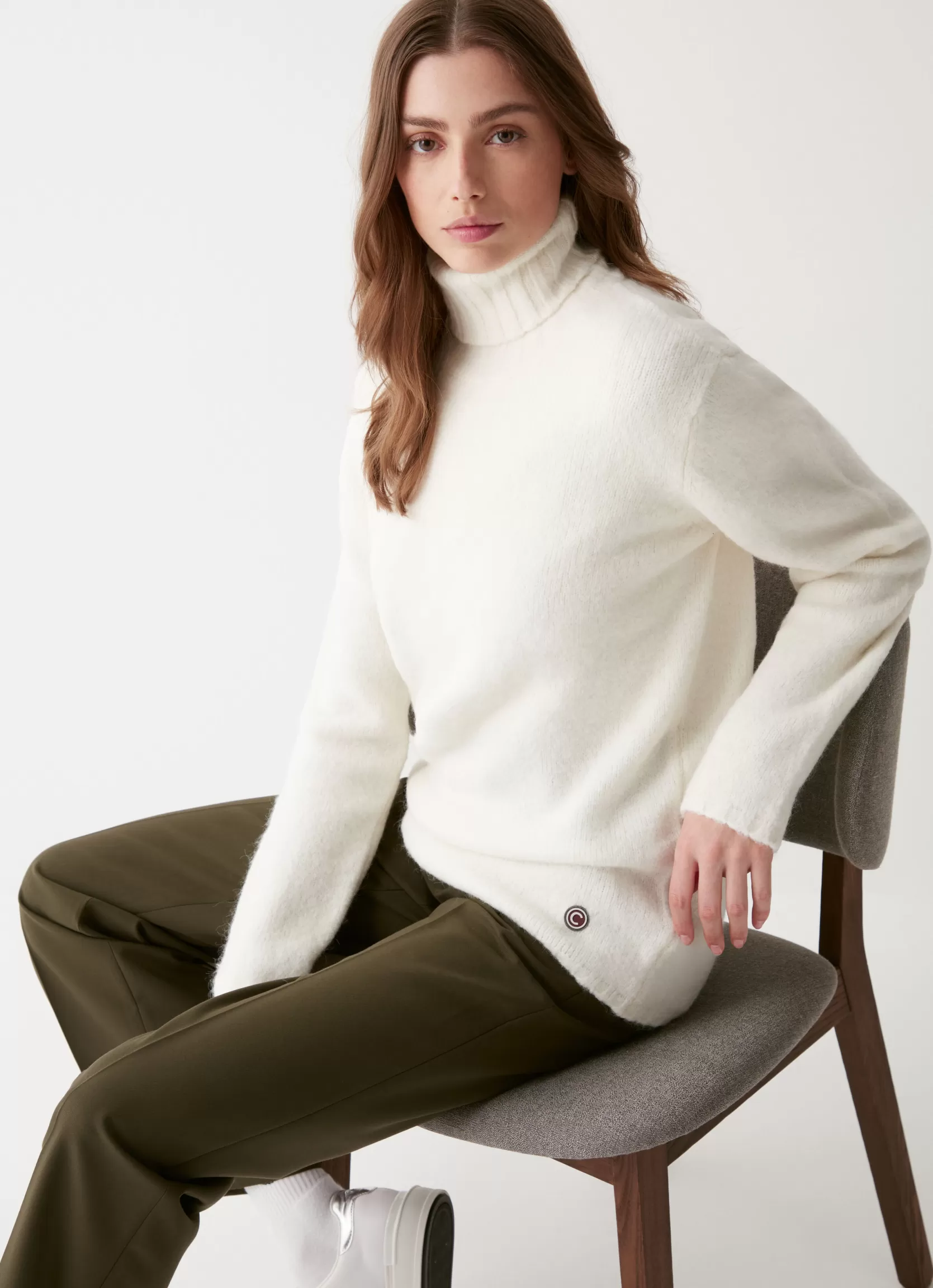 Colmar Oversized wool turtleneck | woman Pullovers