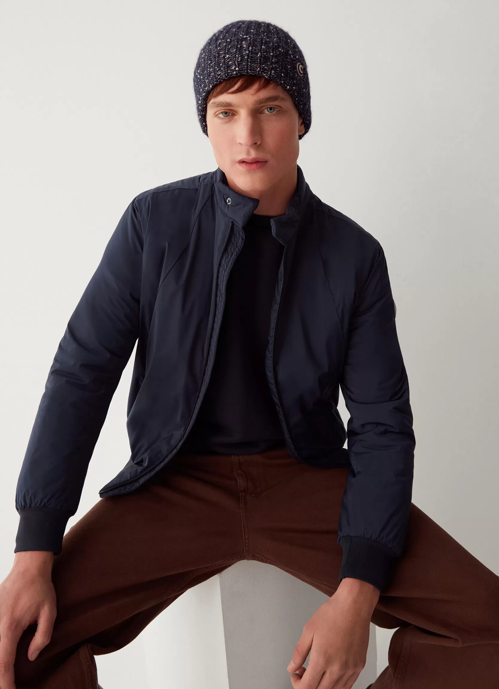 Colmar Padded bomber in stretch fabric padding | man Outlet