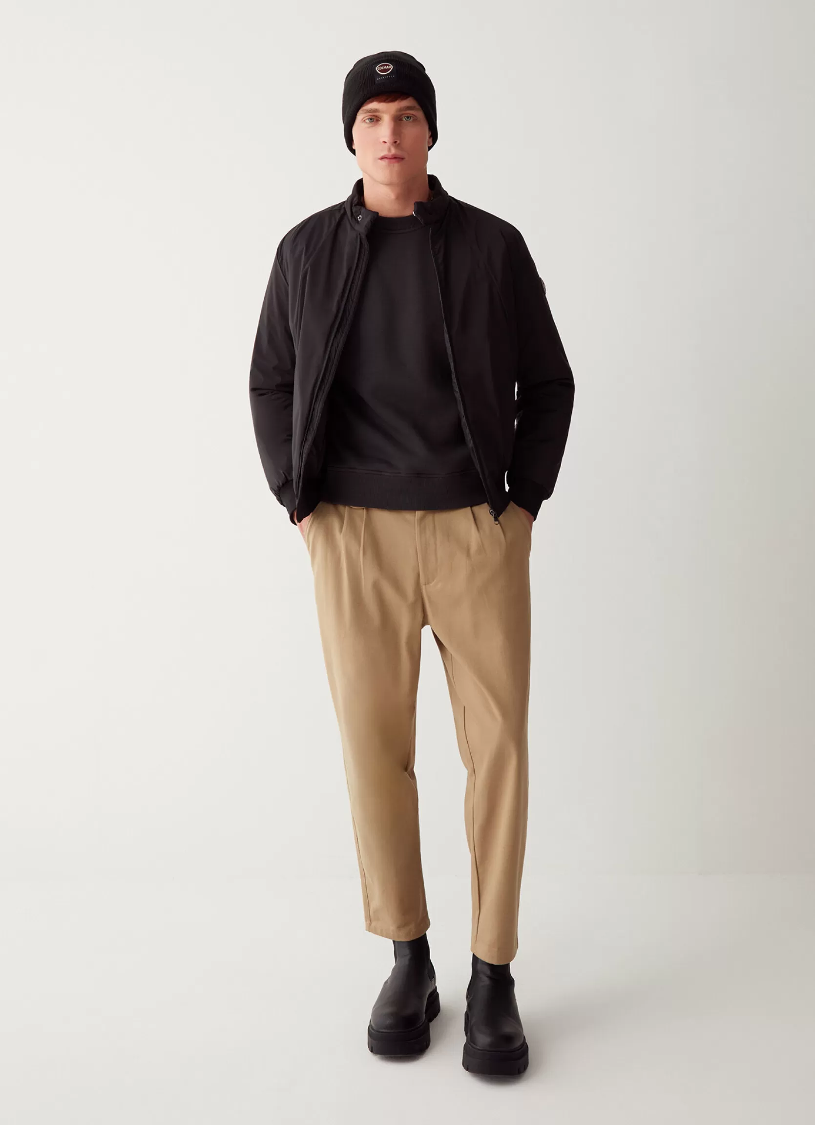 Colmar Padded bomber in stretch fabric padding | man Outlet