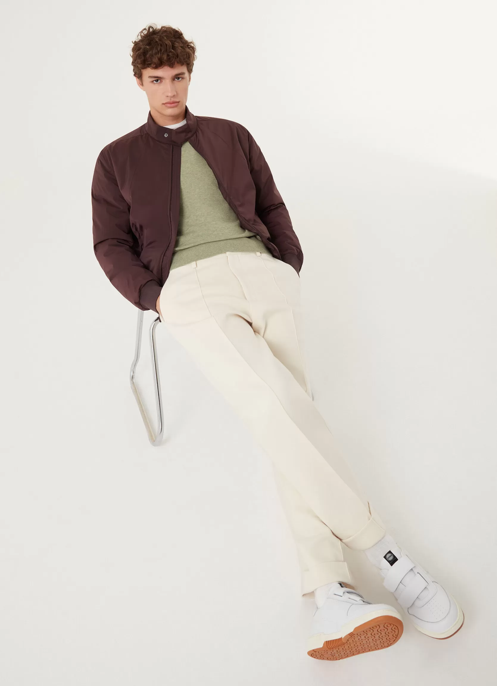 Colmar Padded bomber in stretch fabric padding | man Outlet