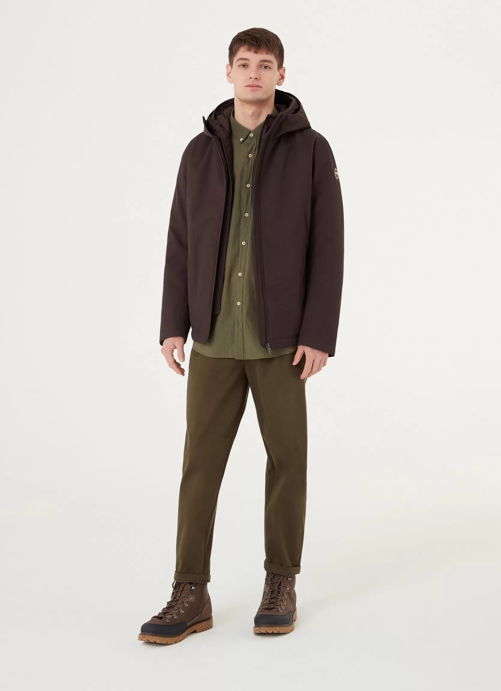 Colmar Padded jacket with double hood | man Outlet