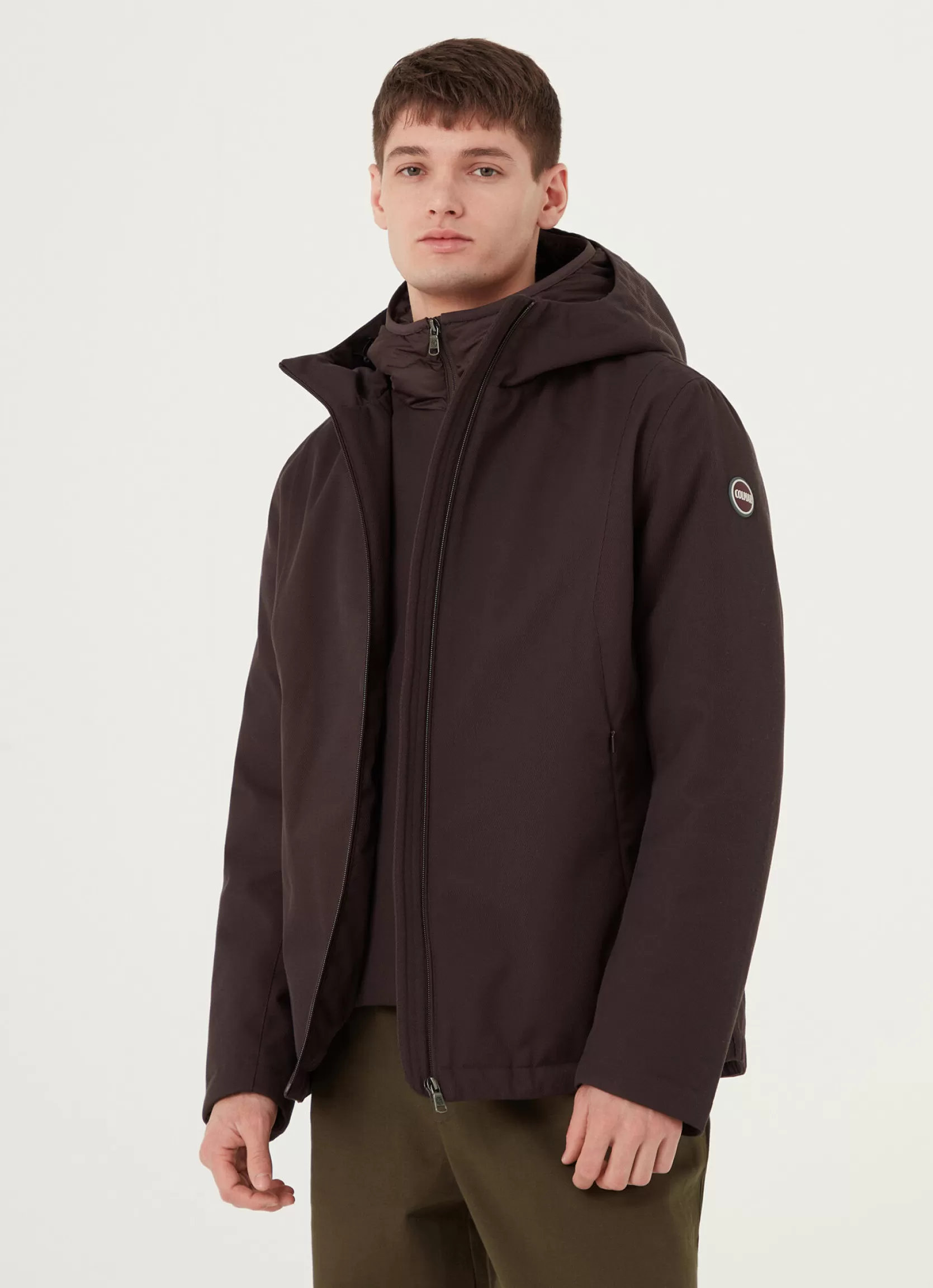 Colmar Padded jacket with double hood | man Outlet