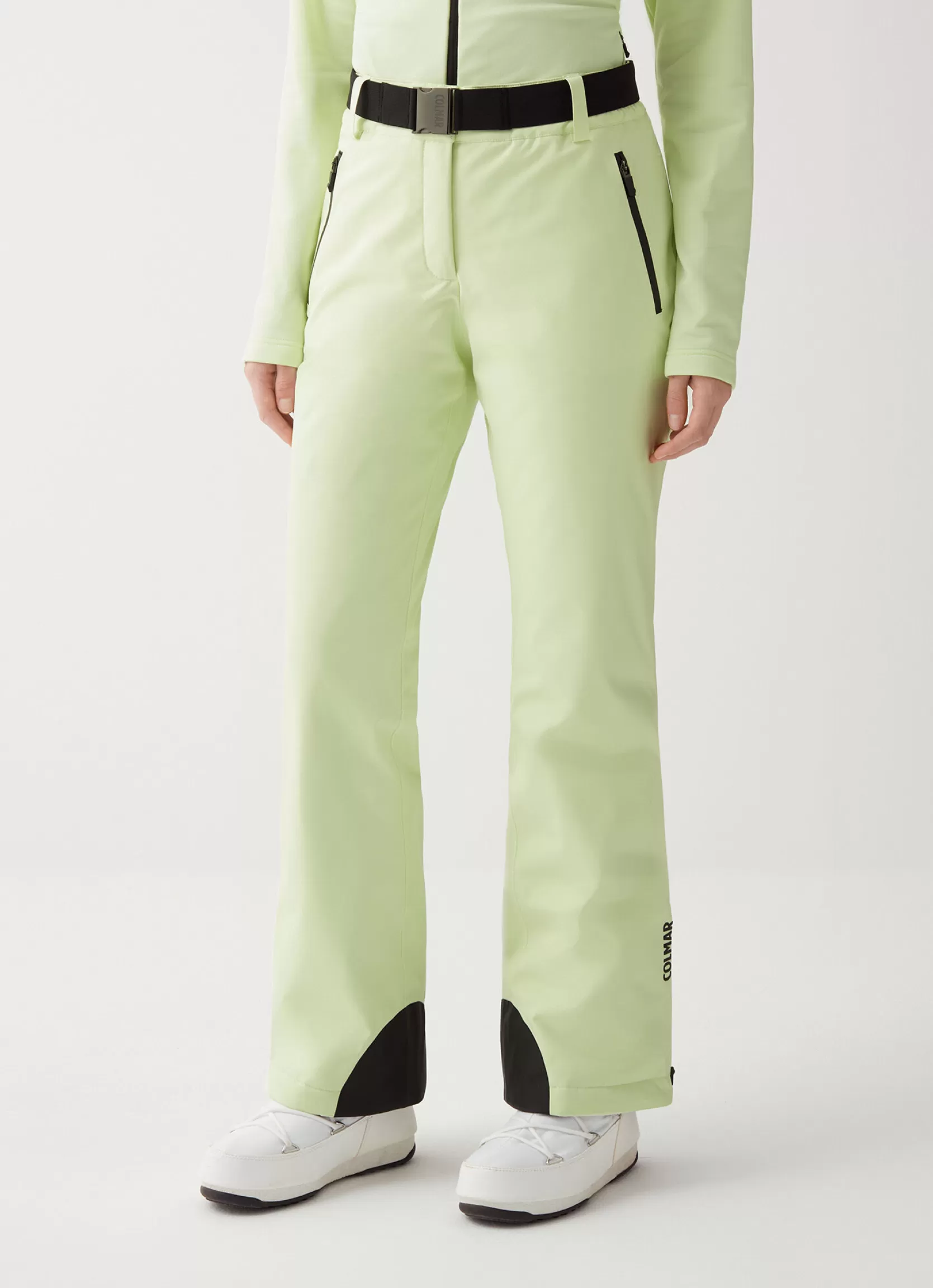 Colmar Padded ski pants with belt | woman Ski Trousers