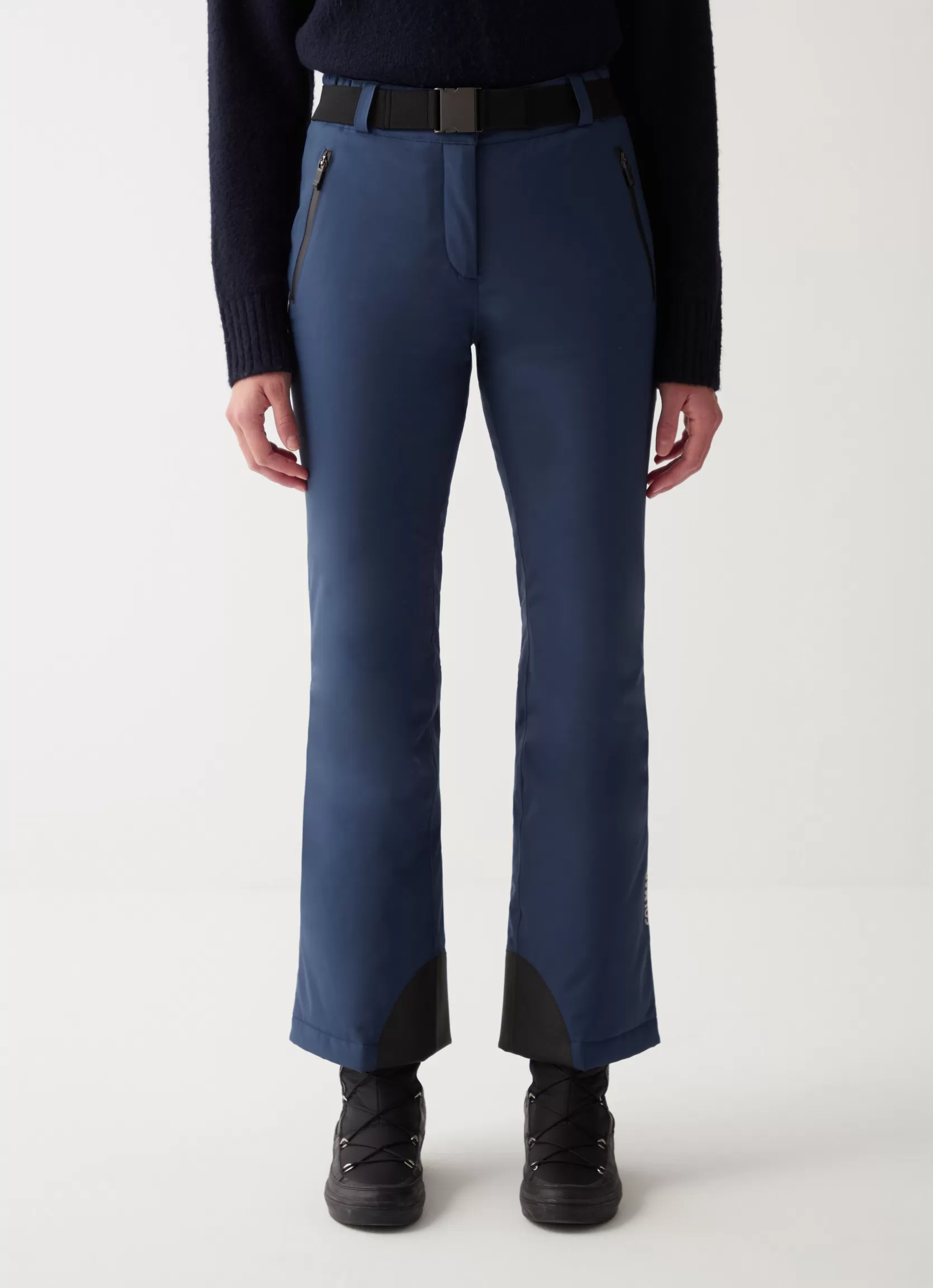 Colmar Padded ski pants with belt | woman Ski Trousers