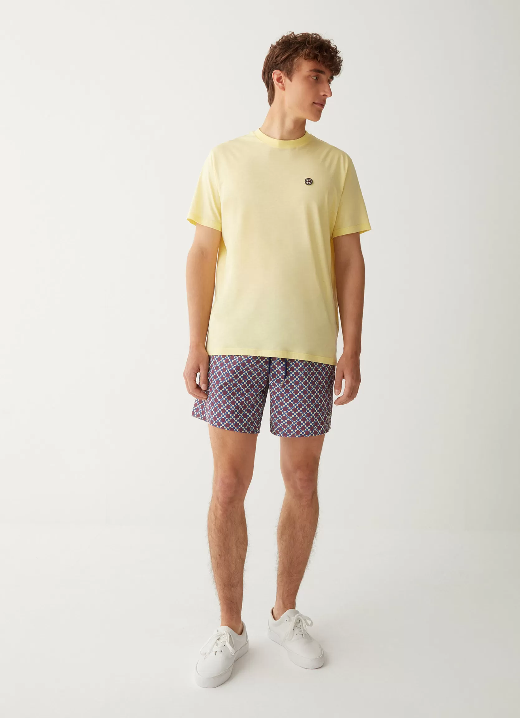 Colmar Patterned swimsuit with stretch waist | man Outlet