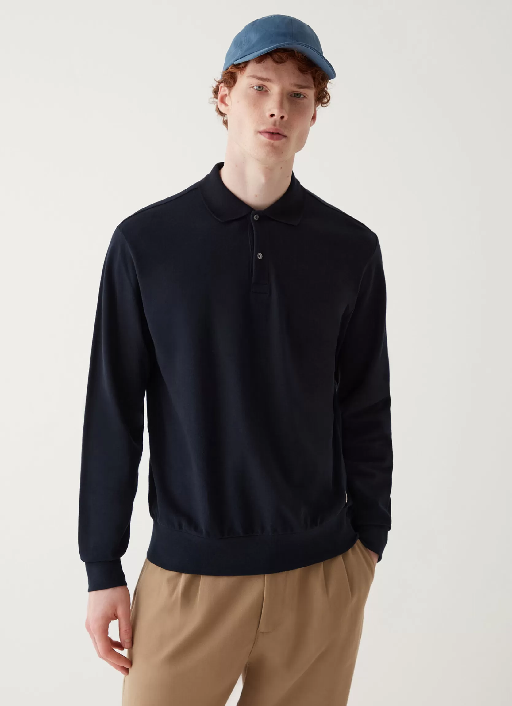 Colmar Polo sweatshirt in 100% cotton piqué | man Outlet