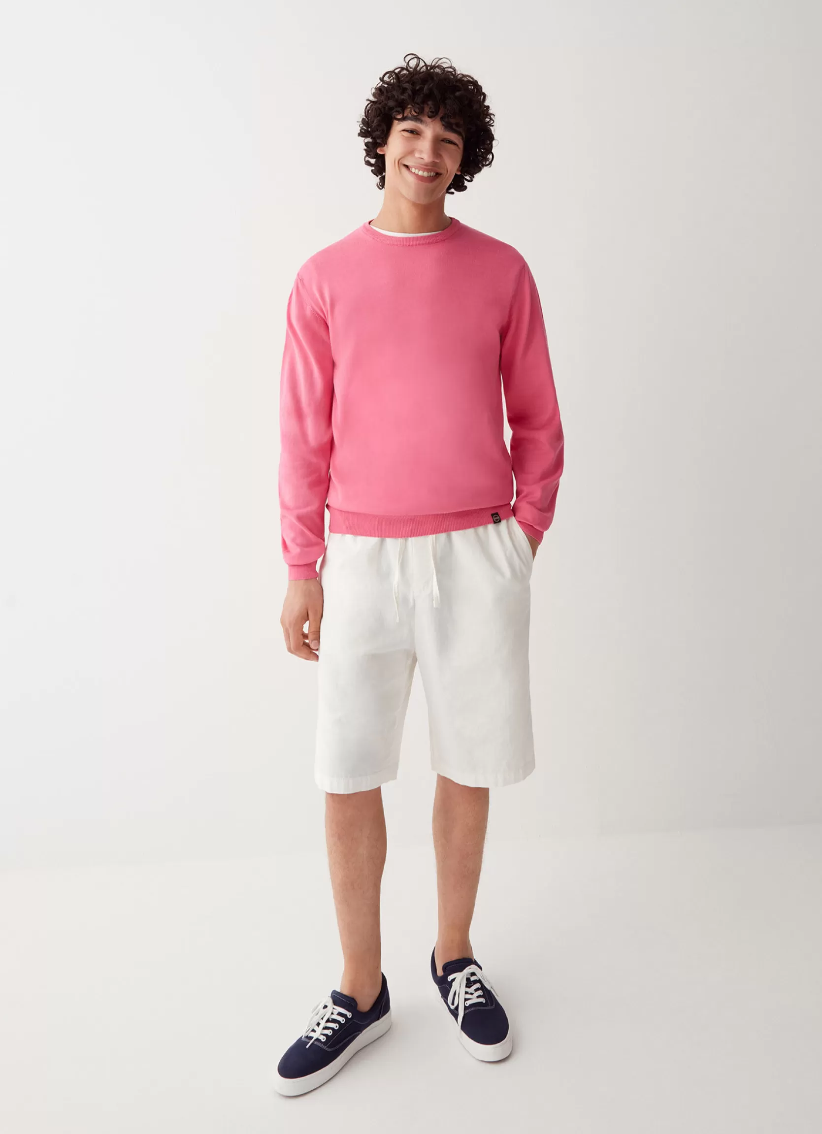 Colmar Pre-faded crewneck jumper | man Outlet