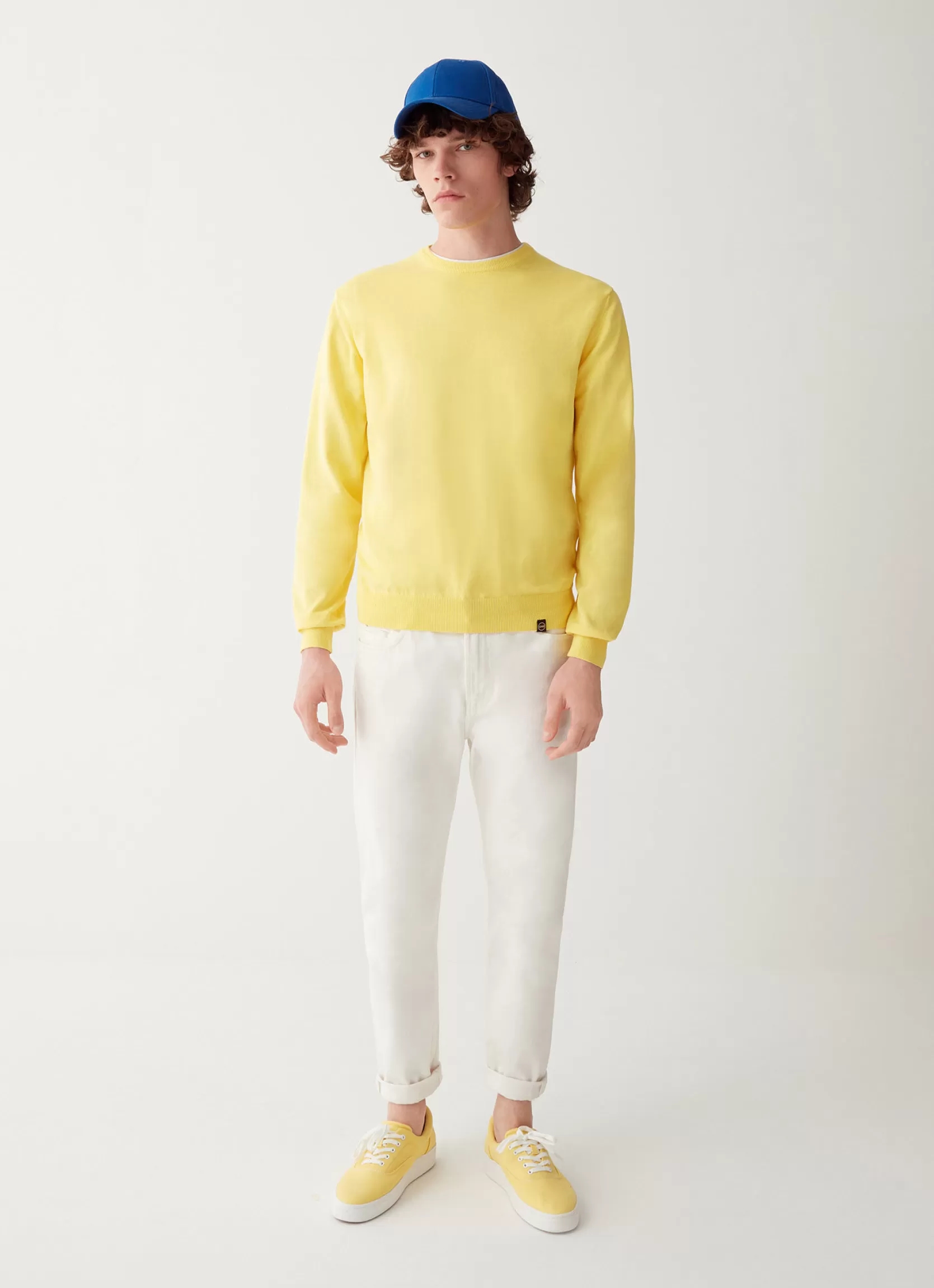 Colmar Pre-faded crewneck jumper | man Outlet