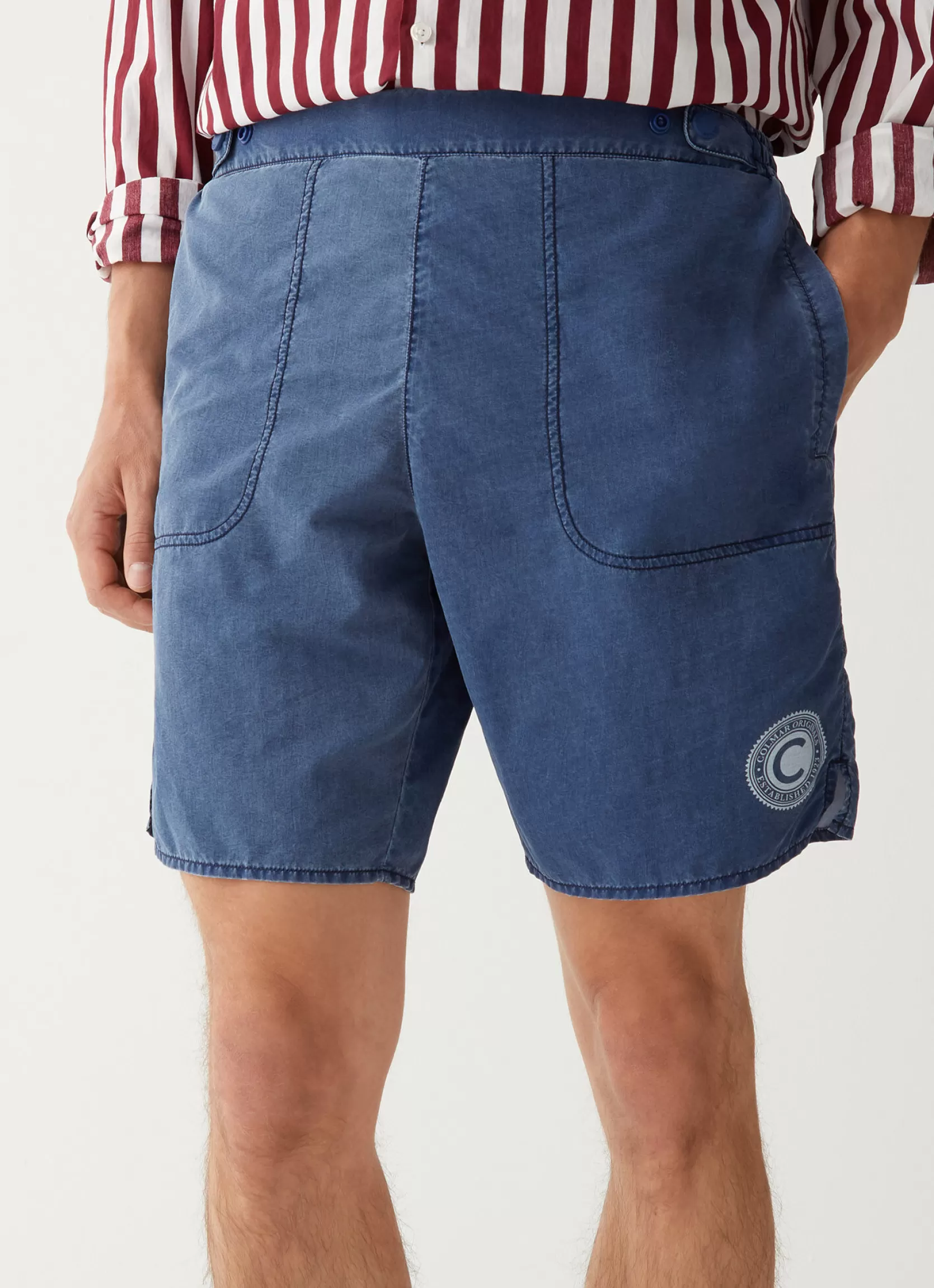 Colmar Pre-faded swimsuit with waist adjustment | man Outlet