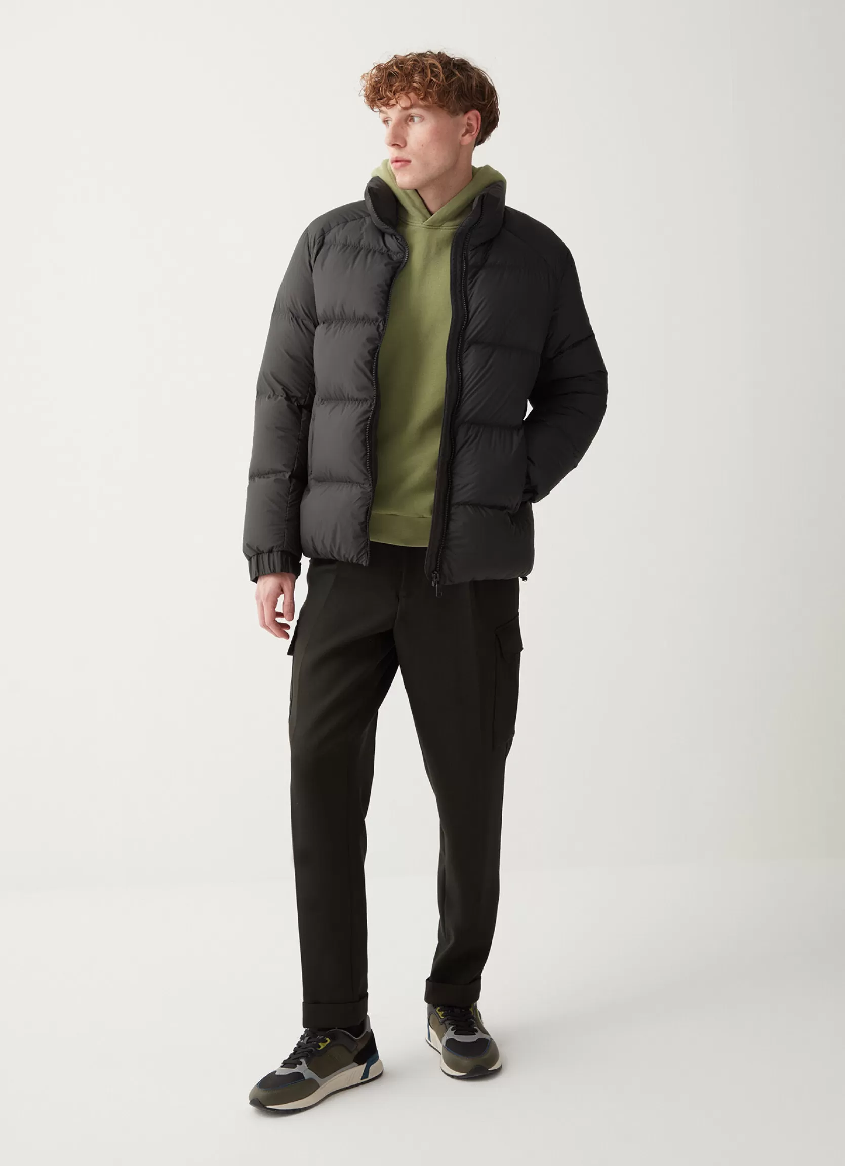 Colmar Puffy down jacket with high collar | man Winter Down Jackets