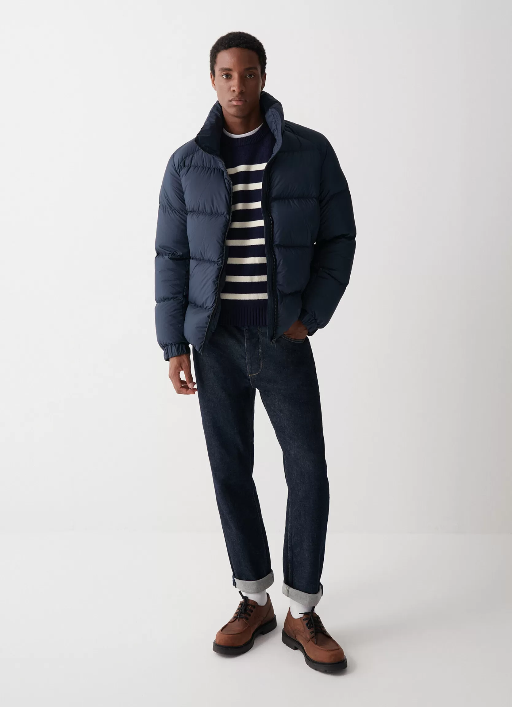 Colmar Puffy down jacket with high collar | man Winter Down Jackets