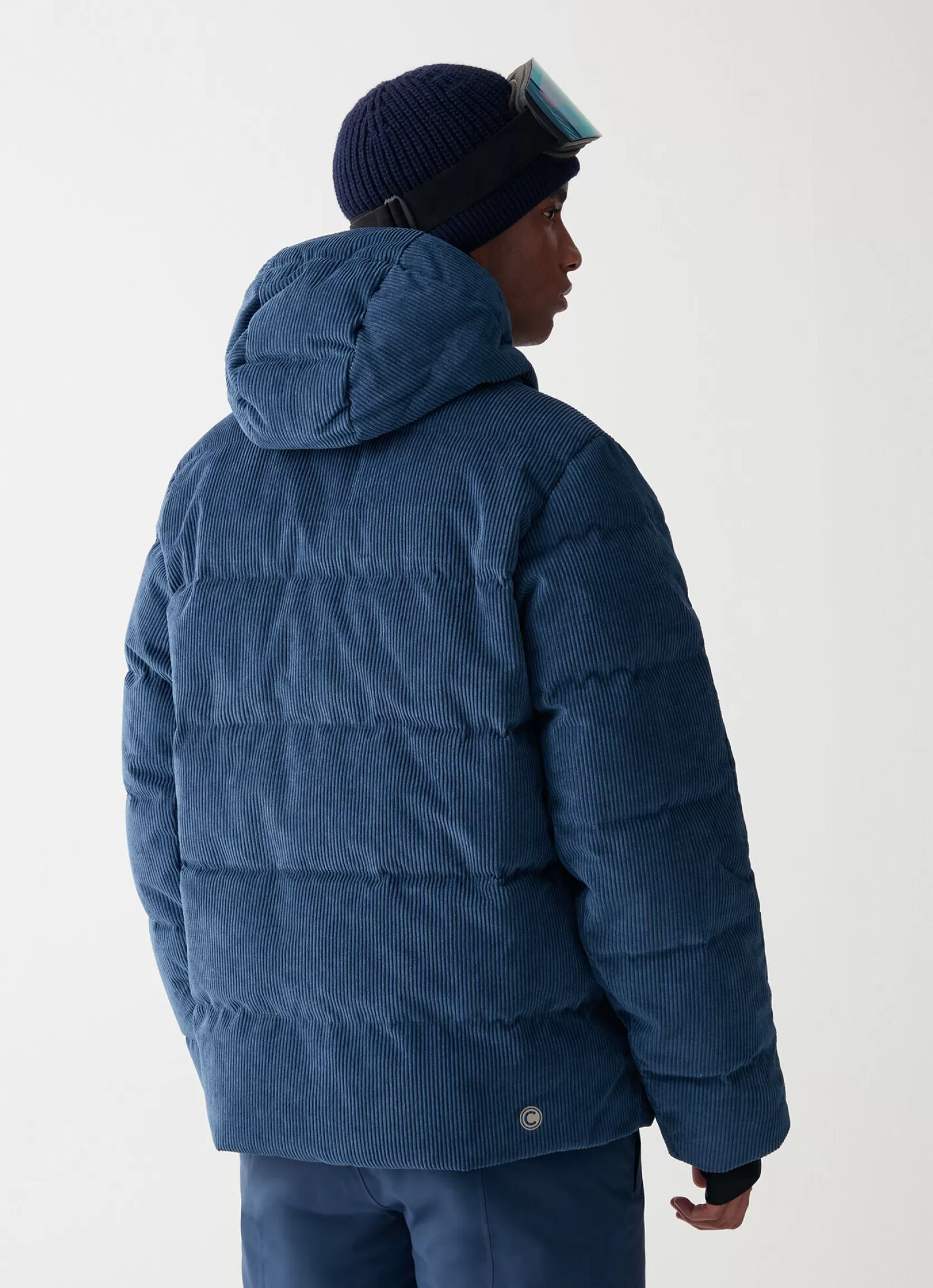 Colmar Puffy stretch corduroy ski jacket | man Ski Jackets | SKI COLLECTION MAN